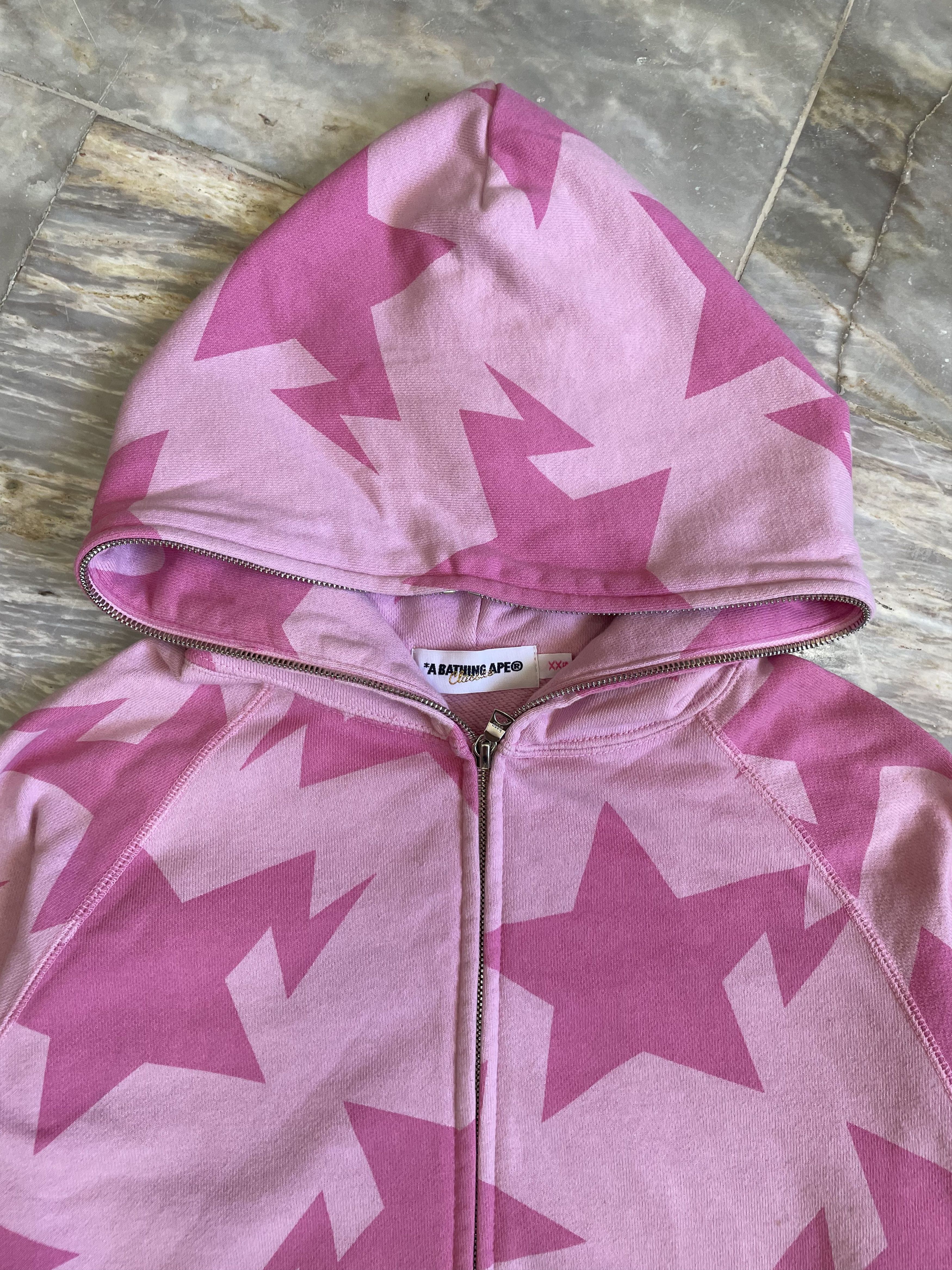 Bape × Nigo OG Bape Classic - Bapesta Full Zip Hoodie Size XXS / US 00 / IT 34 - 6 Thumbnail