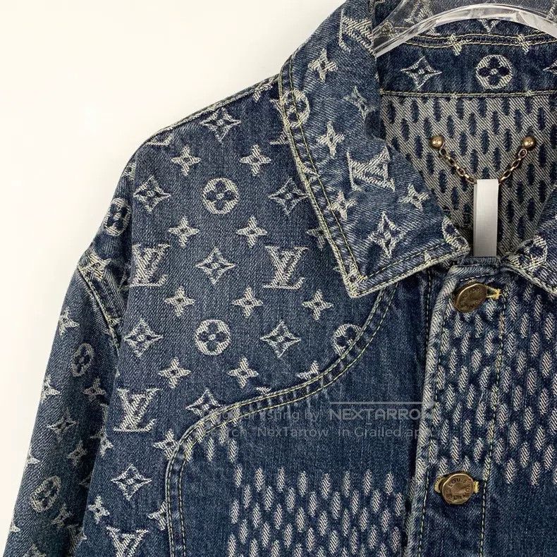 Louis Vuitton Louis Vuitton XNigo2 co-branded logo full-print blue cotto Size US M / EU 48-50 / 2 - 3 Thumbnail