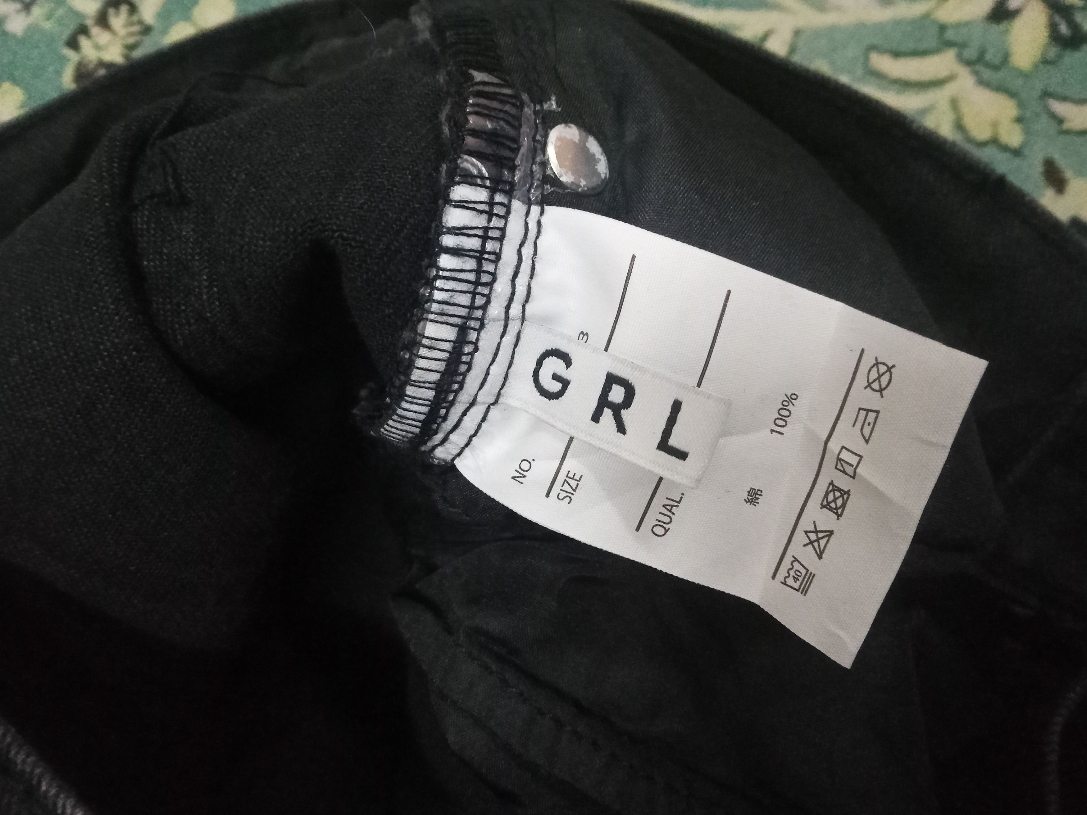 Other GRL Rare Design Baggy Pants Size 27" / US 4 / IT 40 - 5 Thumbnail