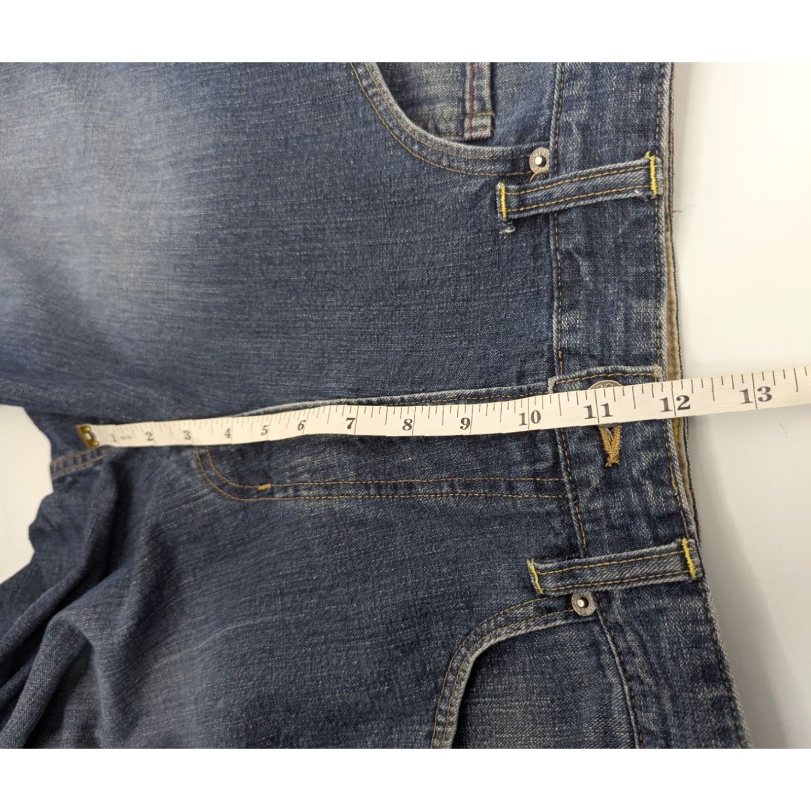 Tommy Hilfiger VINTAGE Tommy Hilfiger Carpenter Denim Jeans Shorts 31 Mens Blue 90s 5-Pocket Jorts High Rise Size 31 Regular Size US 31 - 6 Thumbnail