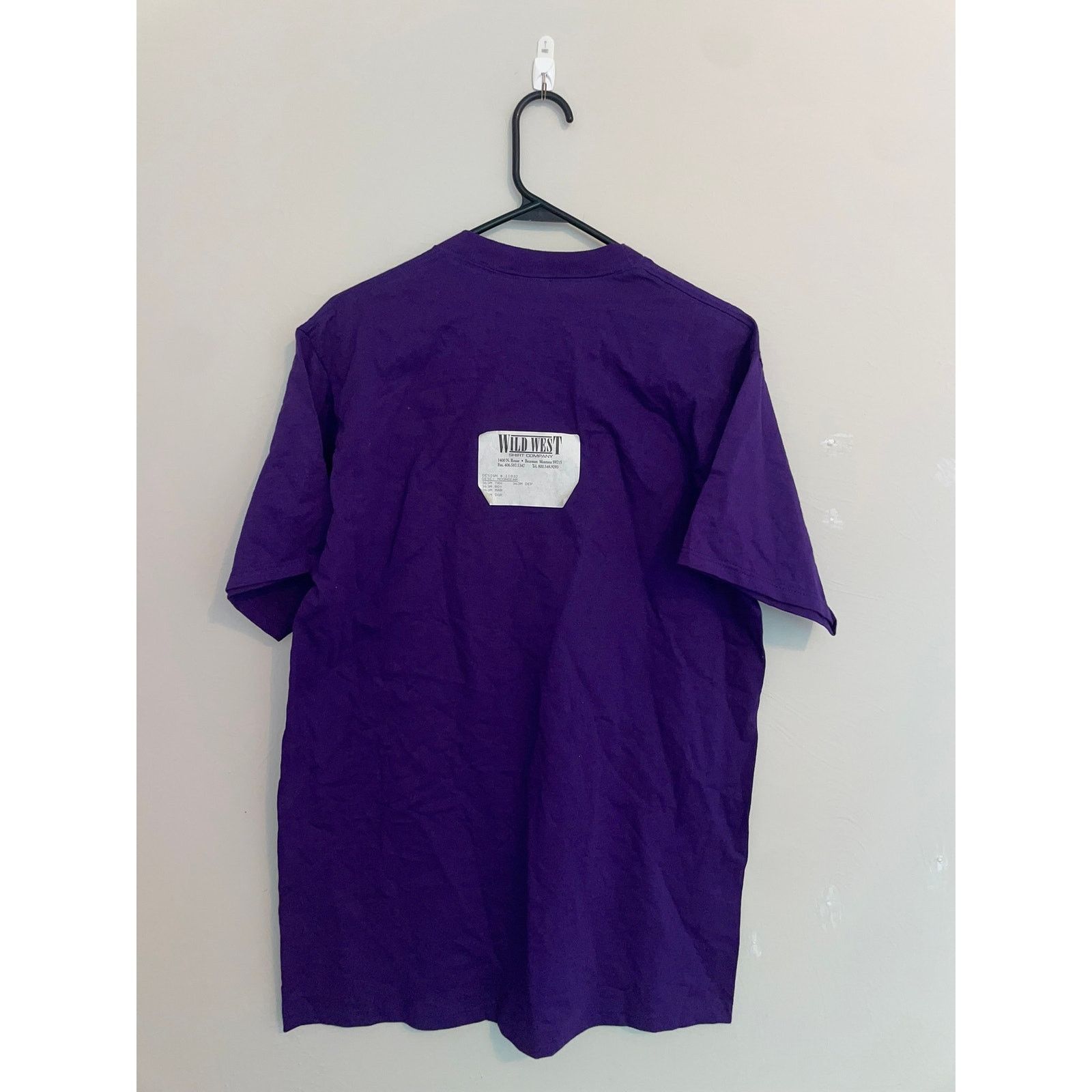 Jerzees Vintage Eureka Springs Shirt Arkansas Purple 90s Tee VTG L Size US L / EU 52-54 / 3 - 8 Thumbnail