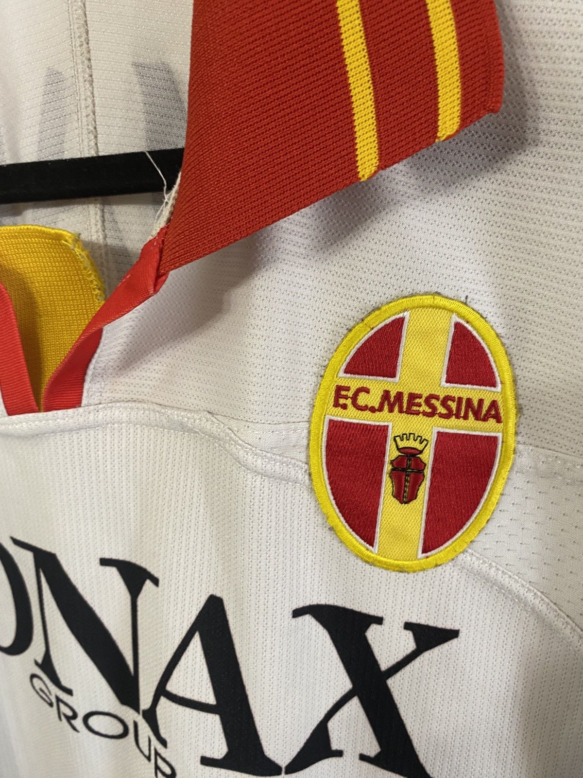 Asics Vintage ASICS ACR Messina Away Jersey - S. Marra #6 -2001/02 Size US XL / EU 56 / 4 - 7 Thumbnail