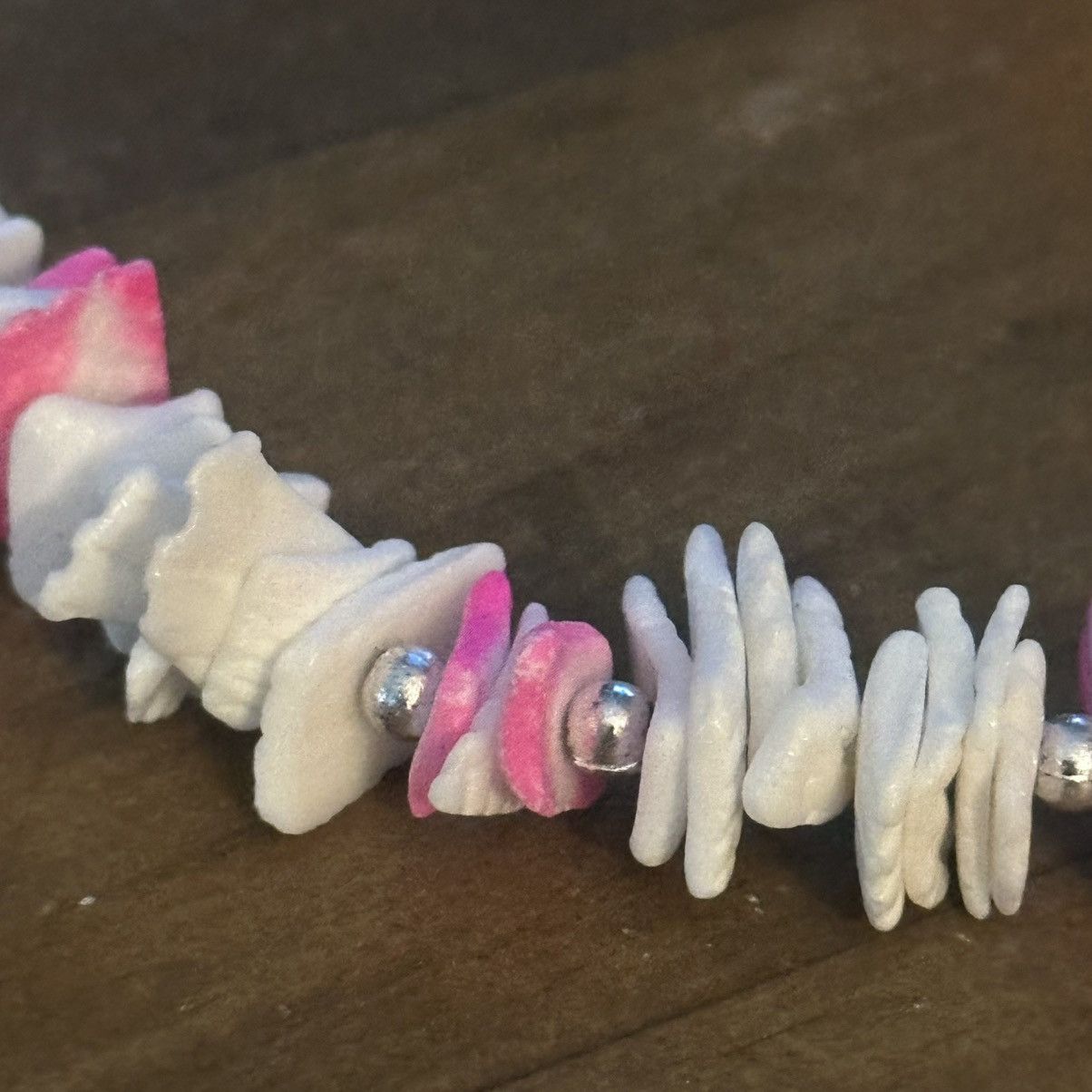 Other White and pink Pula shell anklet Size ONE SIZE - 3 Thumbnail
