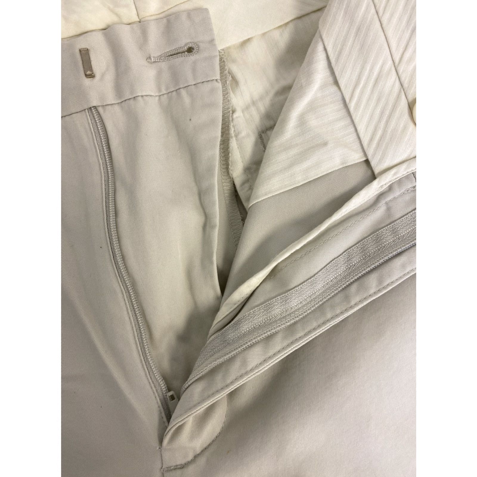 Banana Republic BANANA REPUBLIC Flat Front Khakis Pants Beige Mens Size 33X32 Size US 33 - 6 Thumbnail