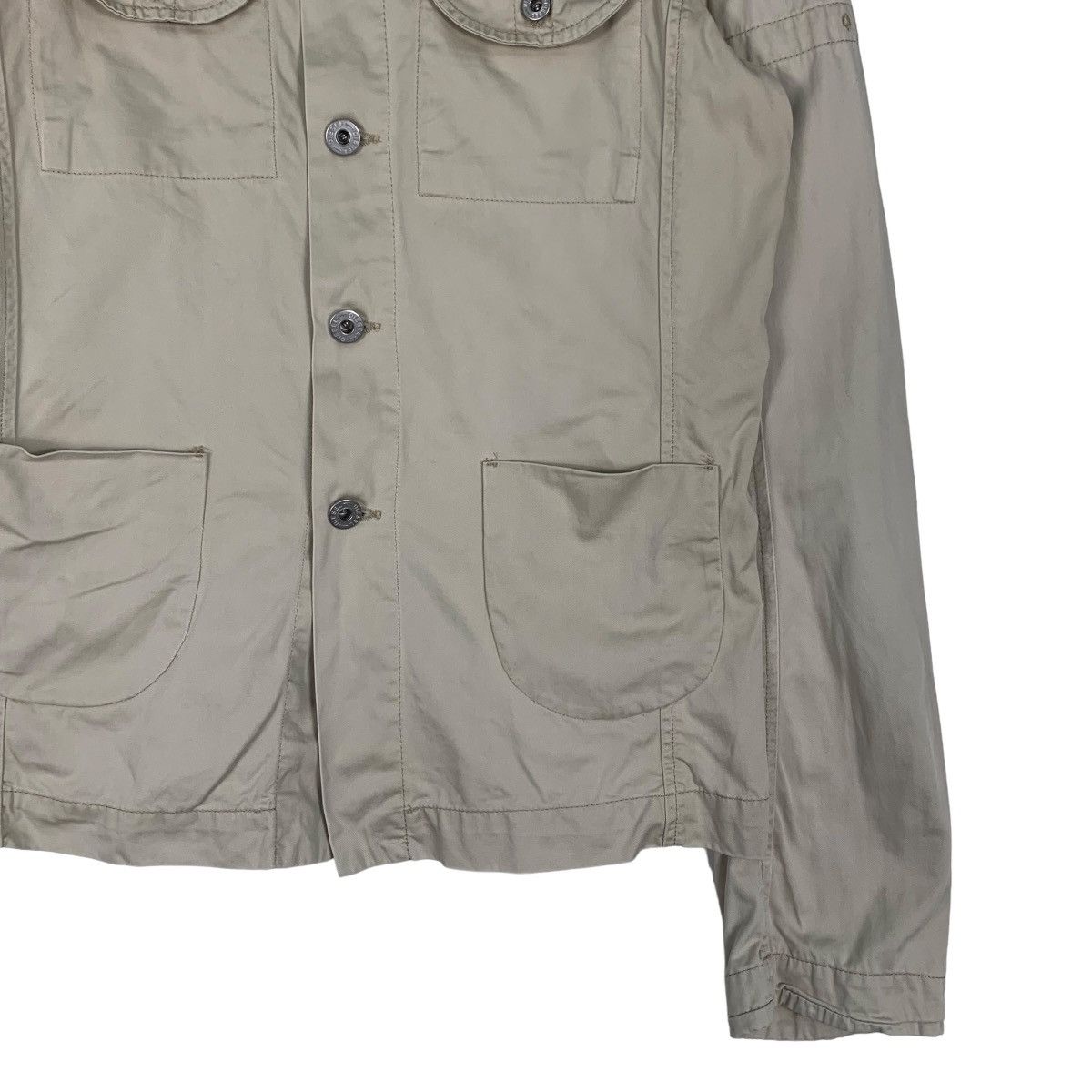 Diesel DIESEL Four Pocket Work Button Shirt Jacket #1146-C52 Size US S / EU 44-46 / 1 - 4 Thumbnail