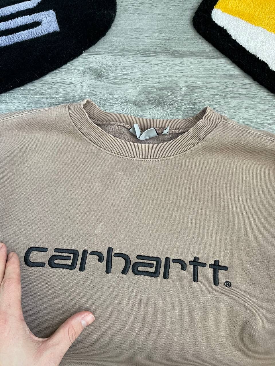 Carhartt × Streetwear × Vintage Vintage 00s Carhartt Crew Neck Sweatshirt distressed Size US XL / EU 56 / 4 - 6 Thumbnail