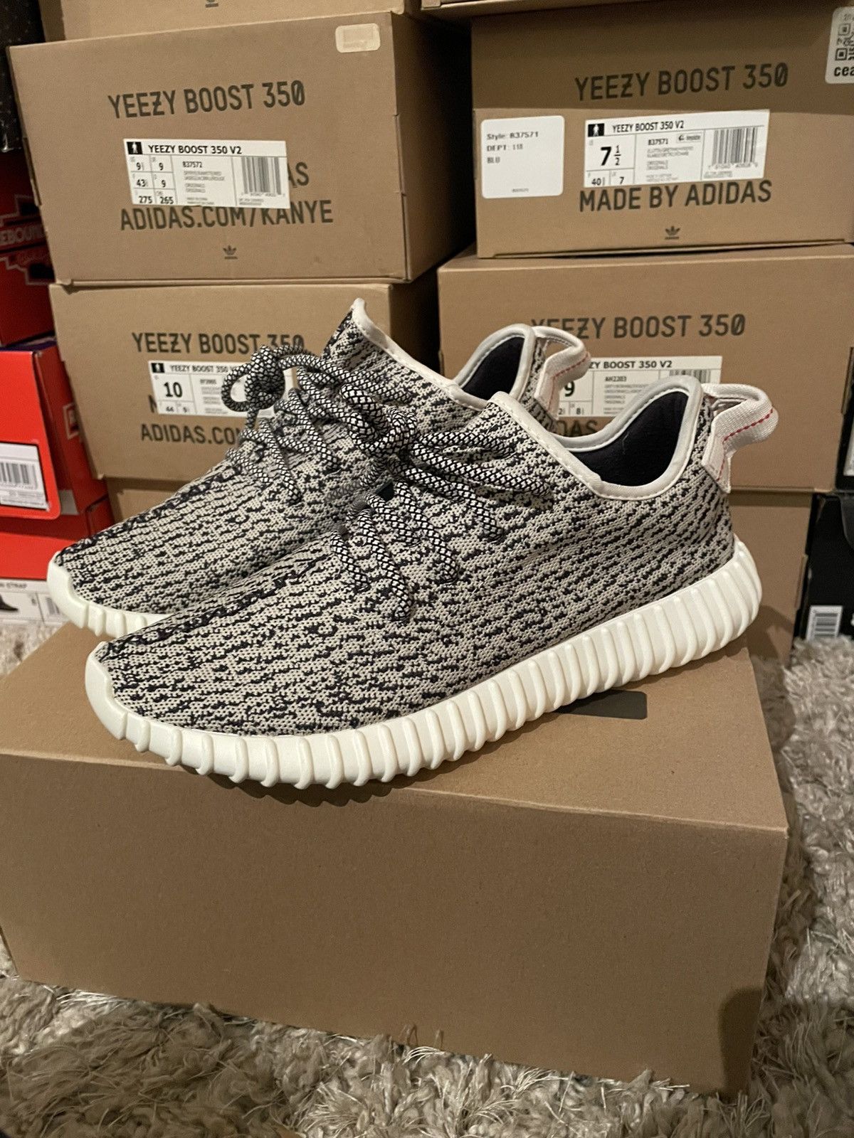 Yeezy Yeezy 350 Turtle Dove Size US 8.5 / EU 41-42 - 1 Thumbnail