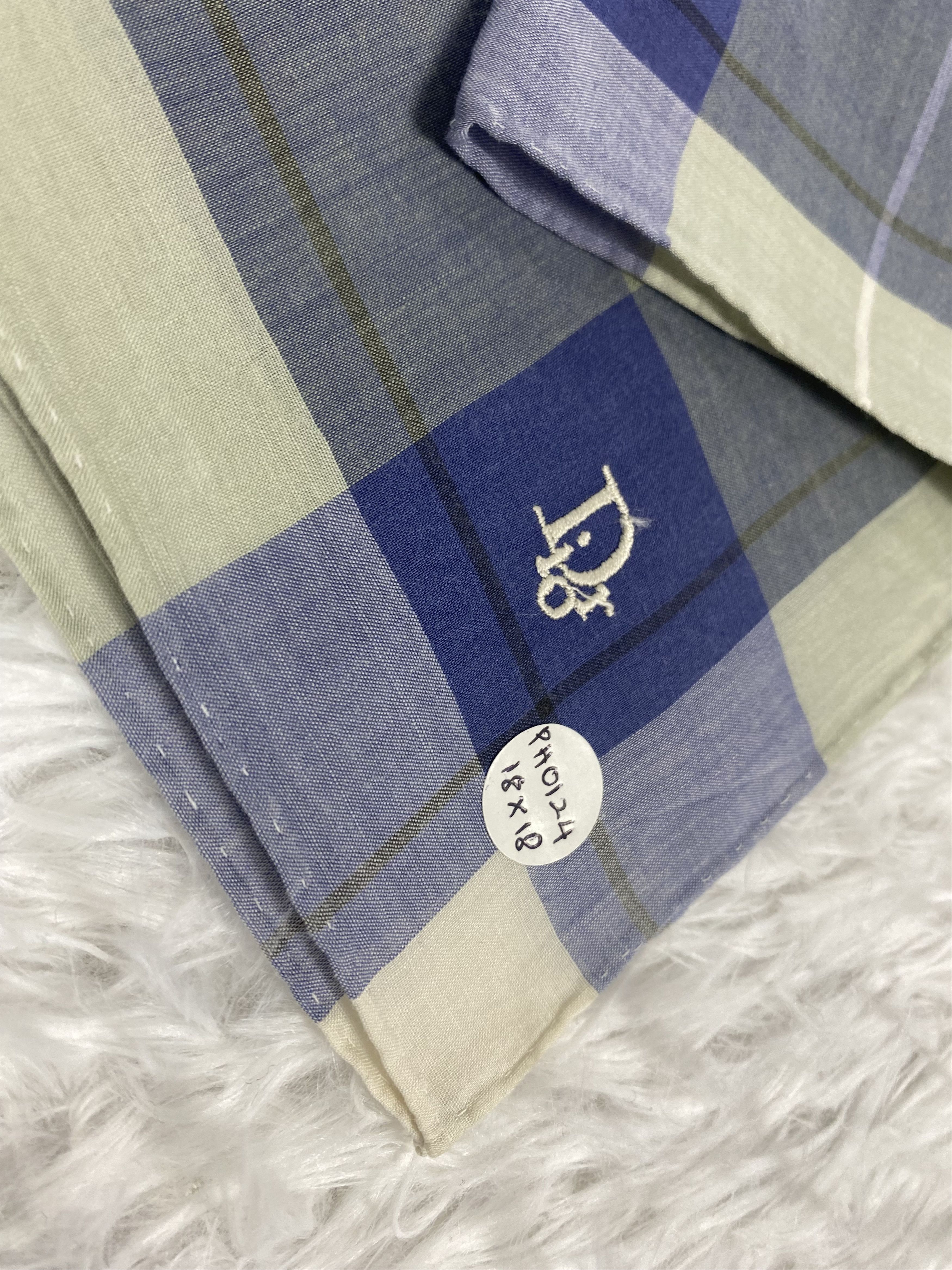 Vintage Vintage Christian Dior Handkerchief PH0124 Size ONE SIZE - 2 Thumbnail