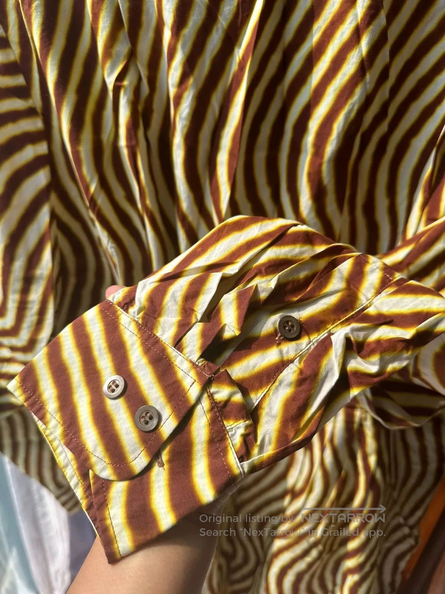 Dries Van Noten Dries Van Noten Printed Shirt Dress Trench. Size US M / EU 48-50 / 2 - 8 Thumbnail