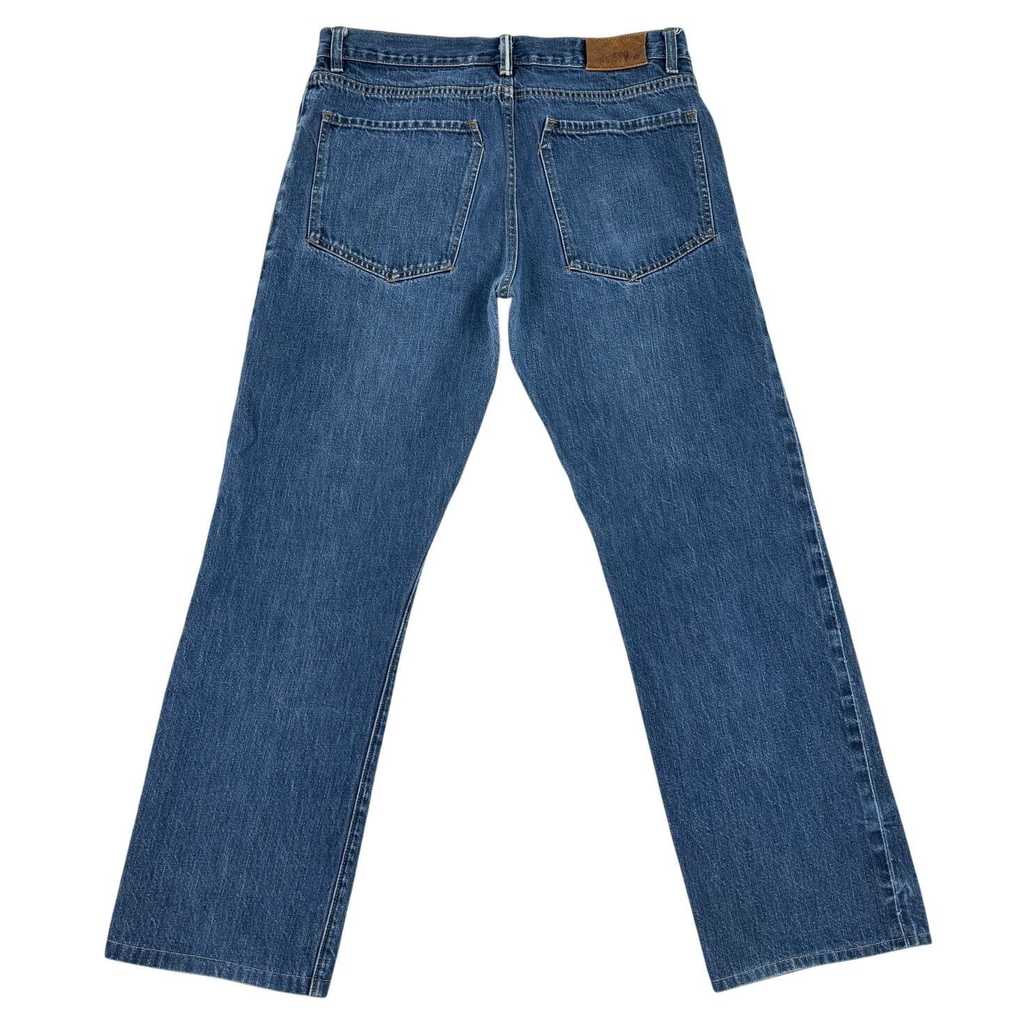 Raleigh Denim Raleigh Denim Straight Selvedge Jeans 33 Made in USA Size 33" - 3 Thumbnail