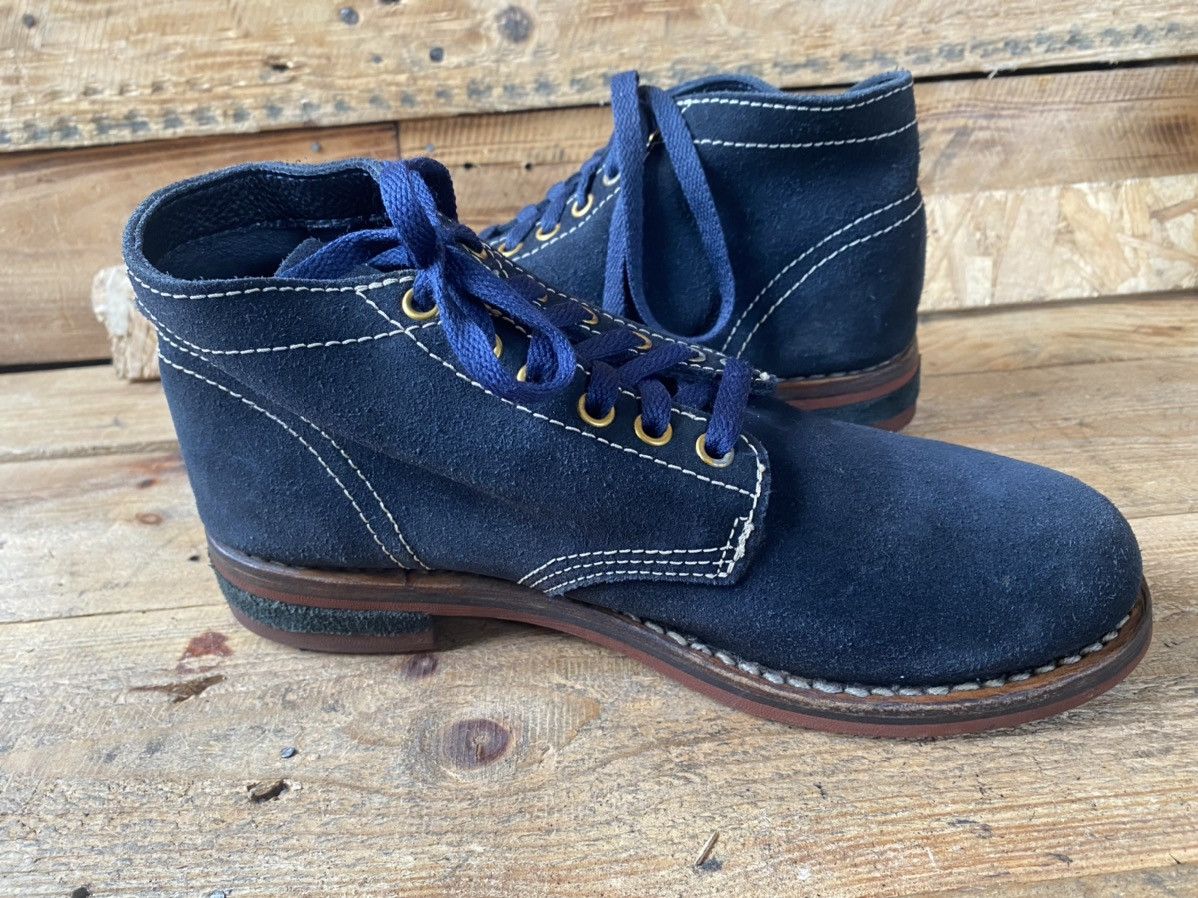 Visvim Visvim bigadier mid folk blue suede boots sz US 8 Size US 8 / EU 41 - 12 Thumbnail