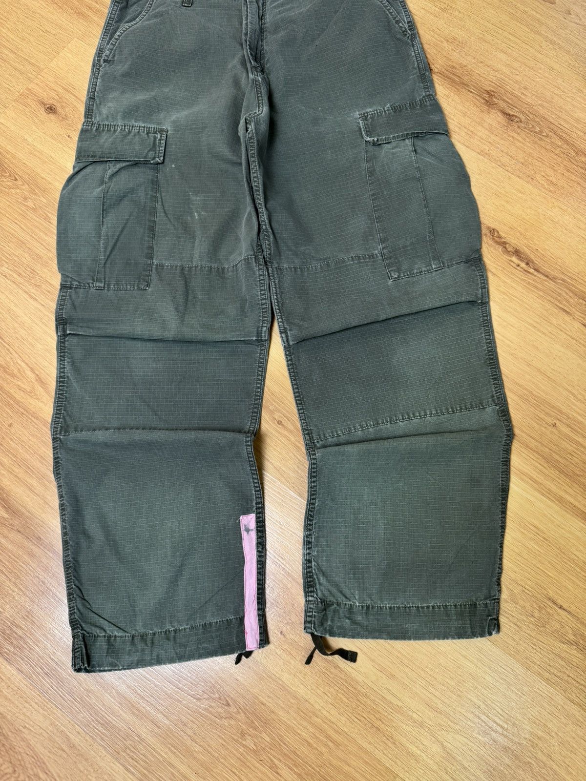 Carhartt Vintage 90s Carhartt Cargo Pants Multilpocket Olive Green L Size US 34 / EU 50 - 22 Thumbnail