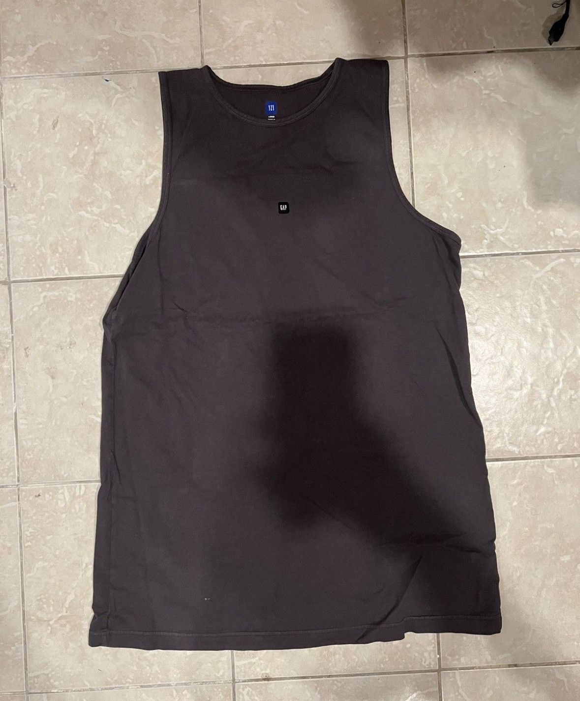 Balenciaga × Gap × Kanye West Yeezy Gap Balenciaga Tank Top Size US L / EU 52-54 / 3 - 1 Thumbnail