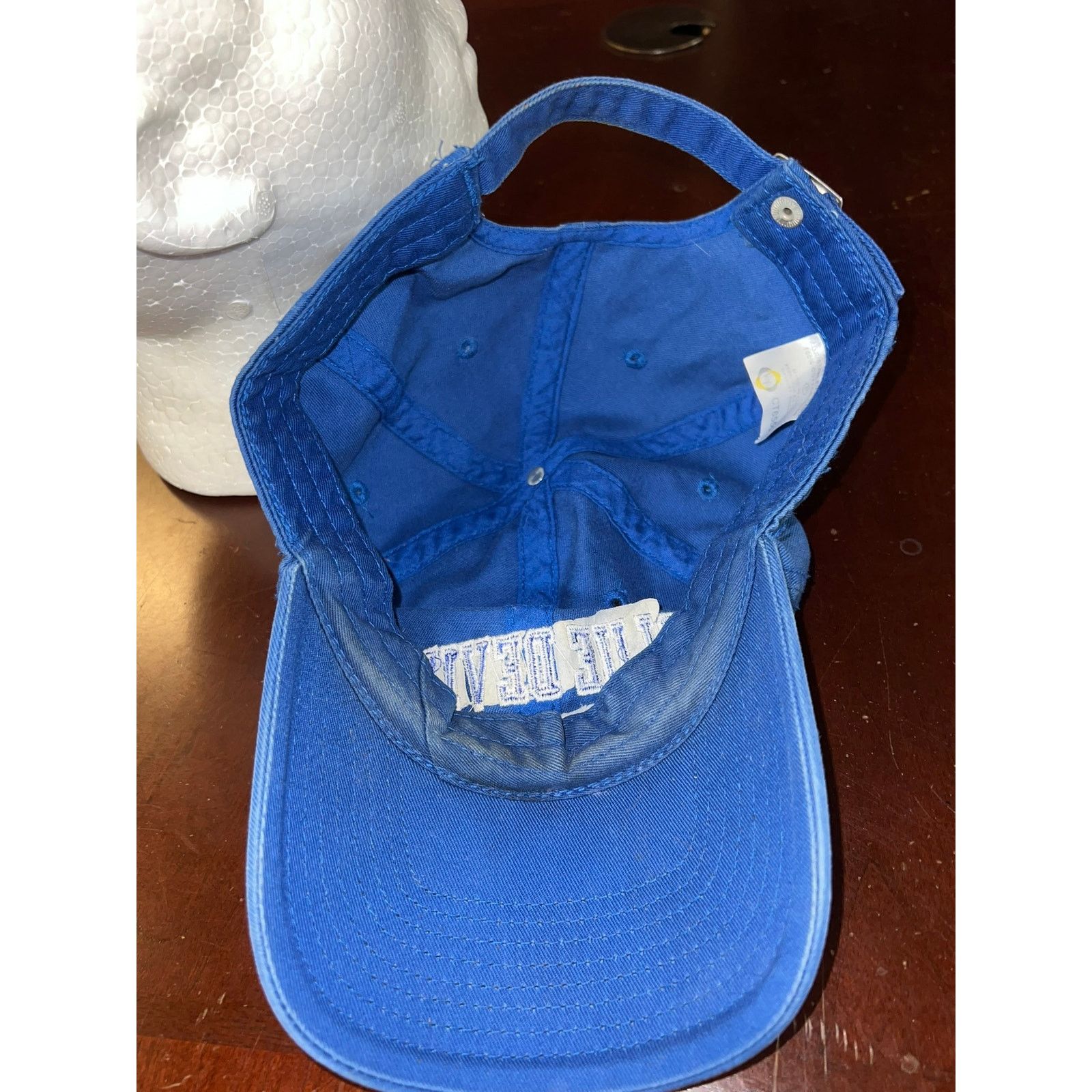 Vintage Vintage Lewiston Hat Blue Devils Cap Headwear OS Size ONE SIZE - 6 Thumbnail