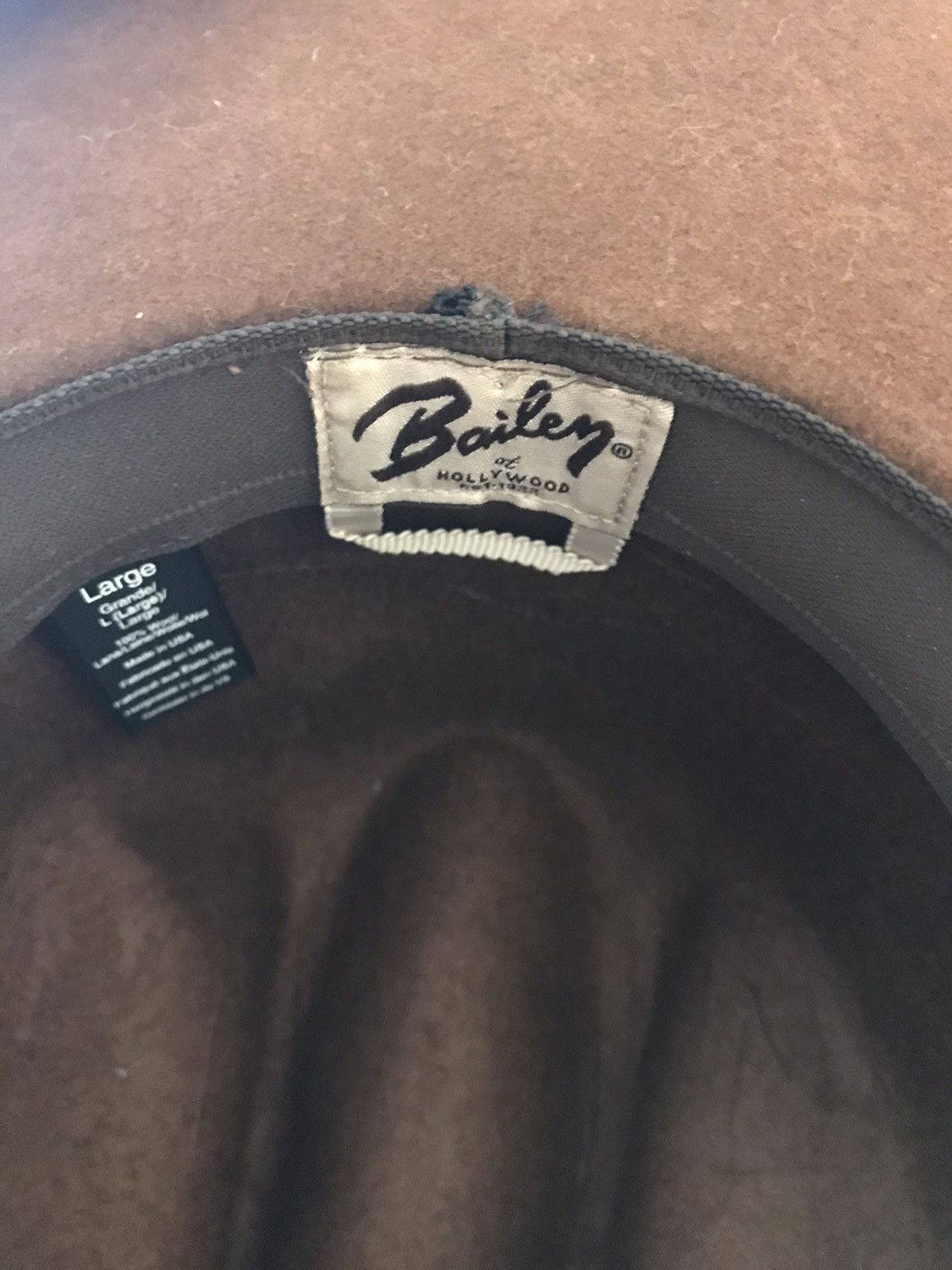 Bailey Hats Niall Wool Felt Fedora by Bailey Size ONE SIZE - 6 Thumbnail