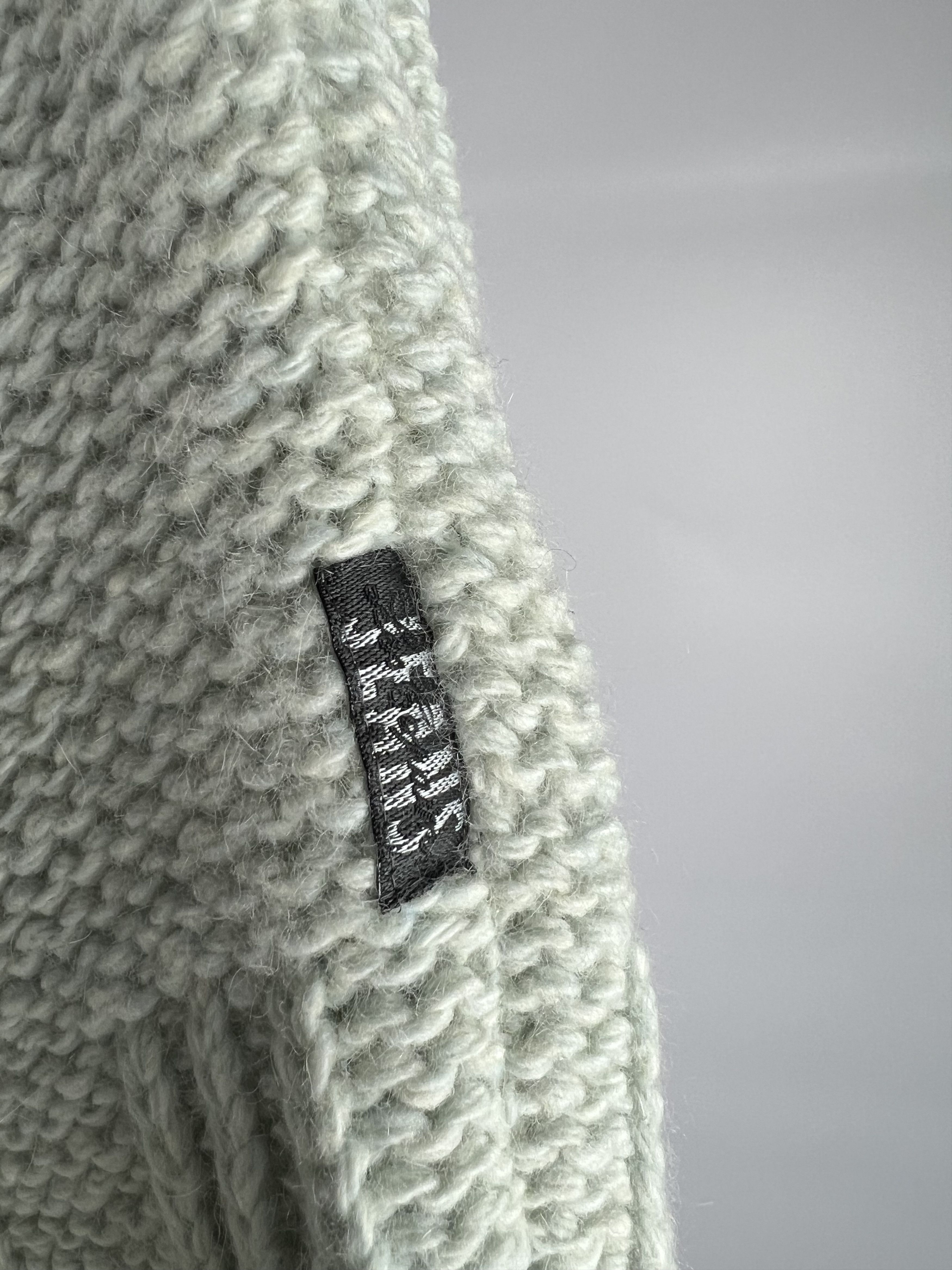Les Copains × Vintage Les Copains Jeans Vtg Cropped Wool Angora Knit Sweater IT42 Size M / US 6-8 / IT 42-44 - 8 Thumbnail
