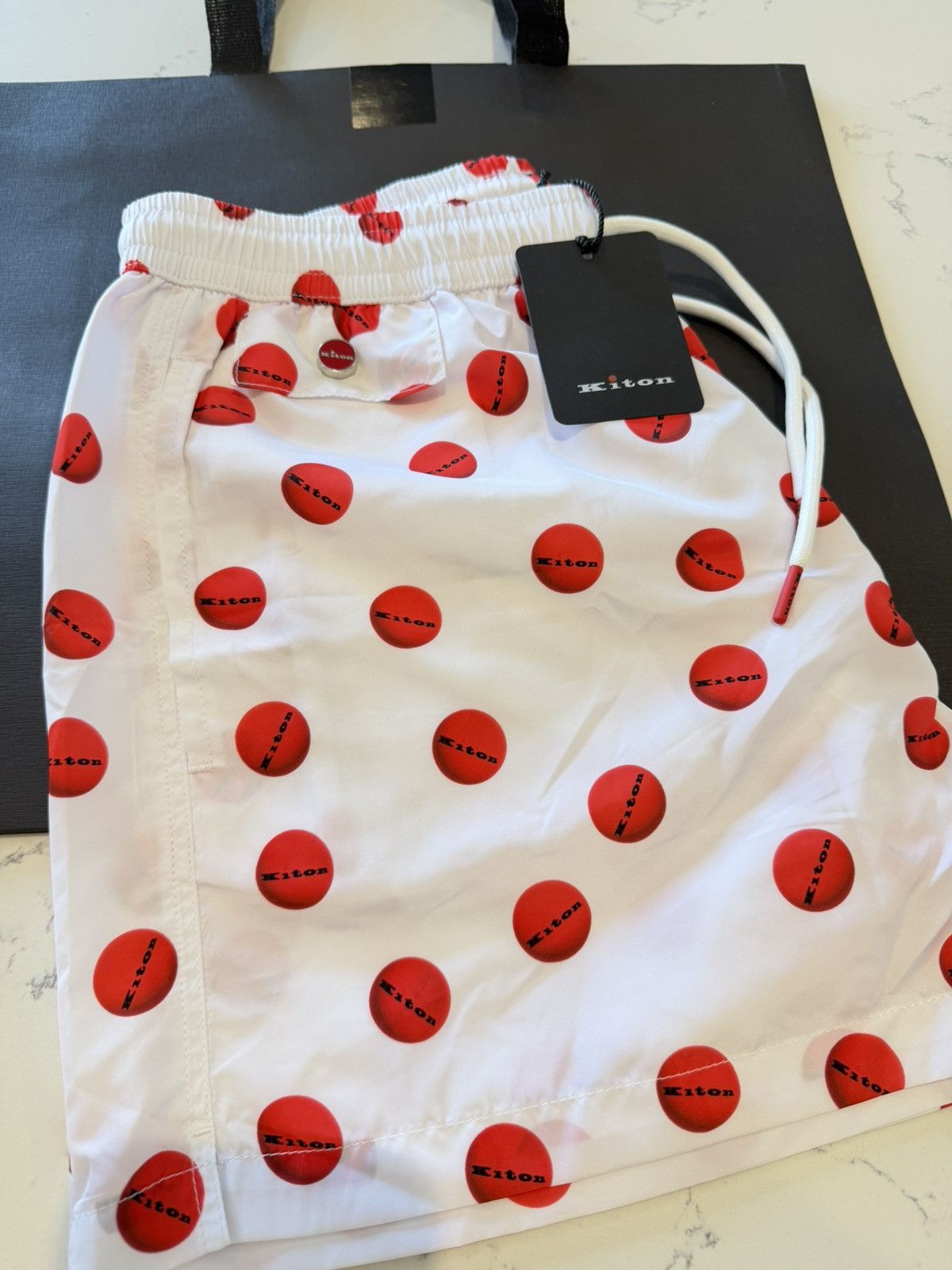 Kiton Kiton Swim Shorts - Very Rare Size US 32 / EU 48 - 2 Thumbnail