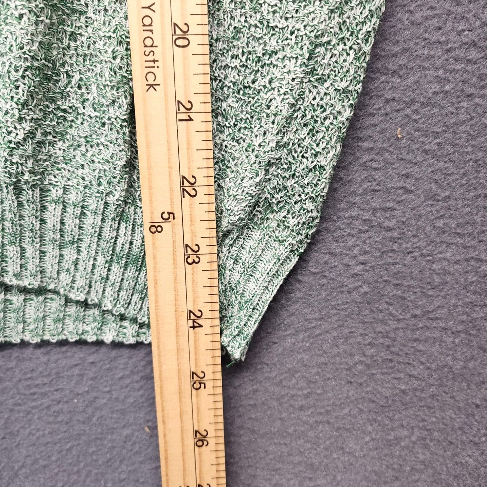 Vintage VINTAGE Burt Barry Casuals Sweater Womens XL Green Short Sleeve Knit Crewneck Size XL / US 12-14 / IT 48-50 - 5 Thumbnail