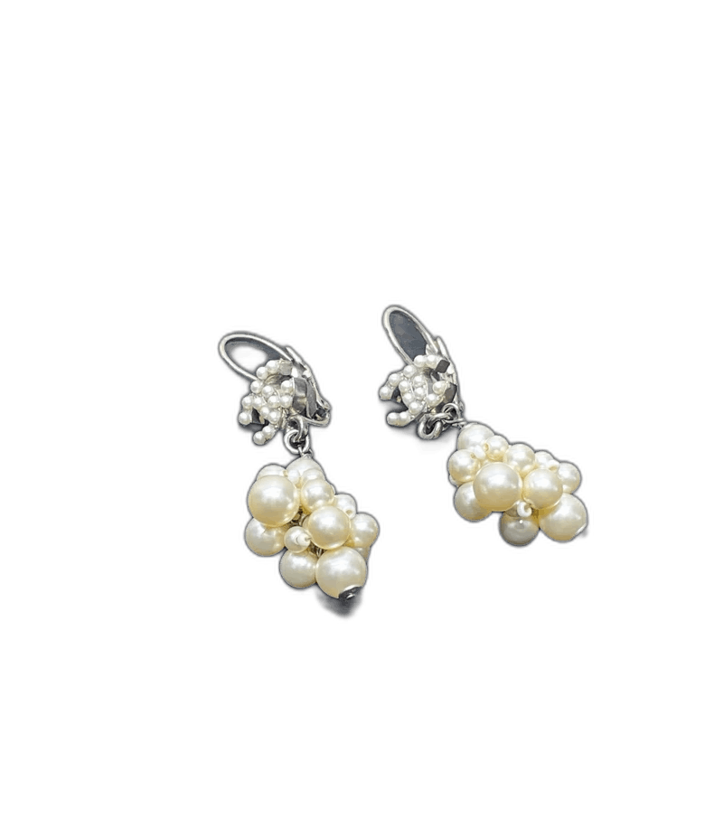 Chanel Chanel Pearl Drop Earrings Size ONE SIZE - 1 Thumbnail