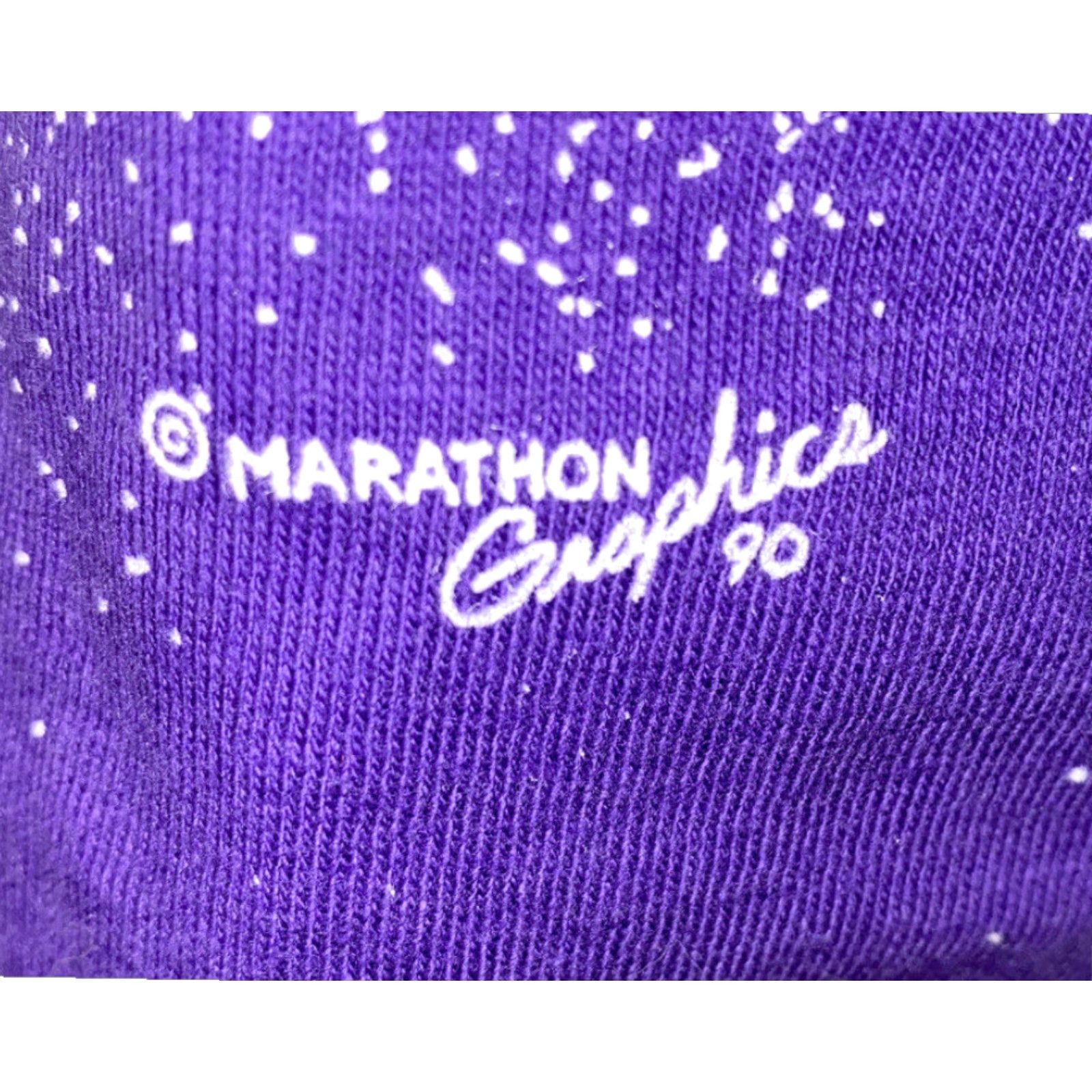 Hanes Hanes Beefy-T Mens Purple Short Sleeve Graphic T-Shirt Large 1990s USA Car Theme Size US L / EU 52-54 / 3 - 5 Thumbnail