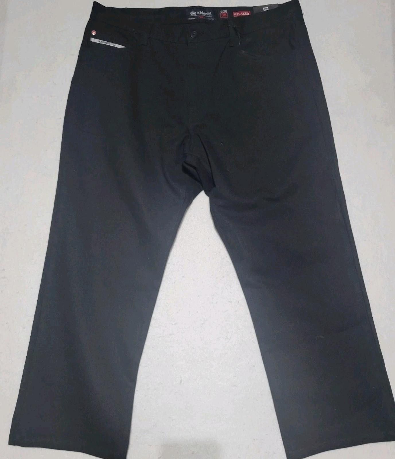 Ecko Unltd. Ecko Unltd 759 Relaxed Baggy Jeans 38x32 Black Denim NWT Size US 38 / EU 54 - 1 Thumbnail