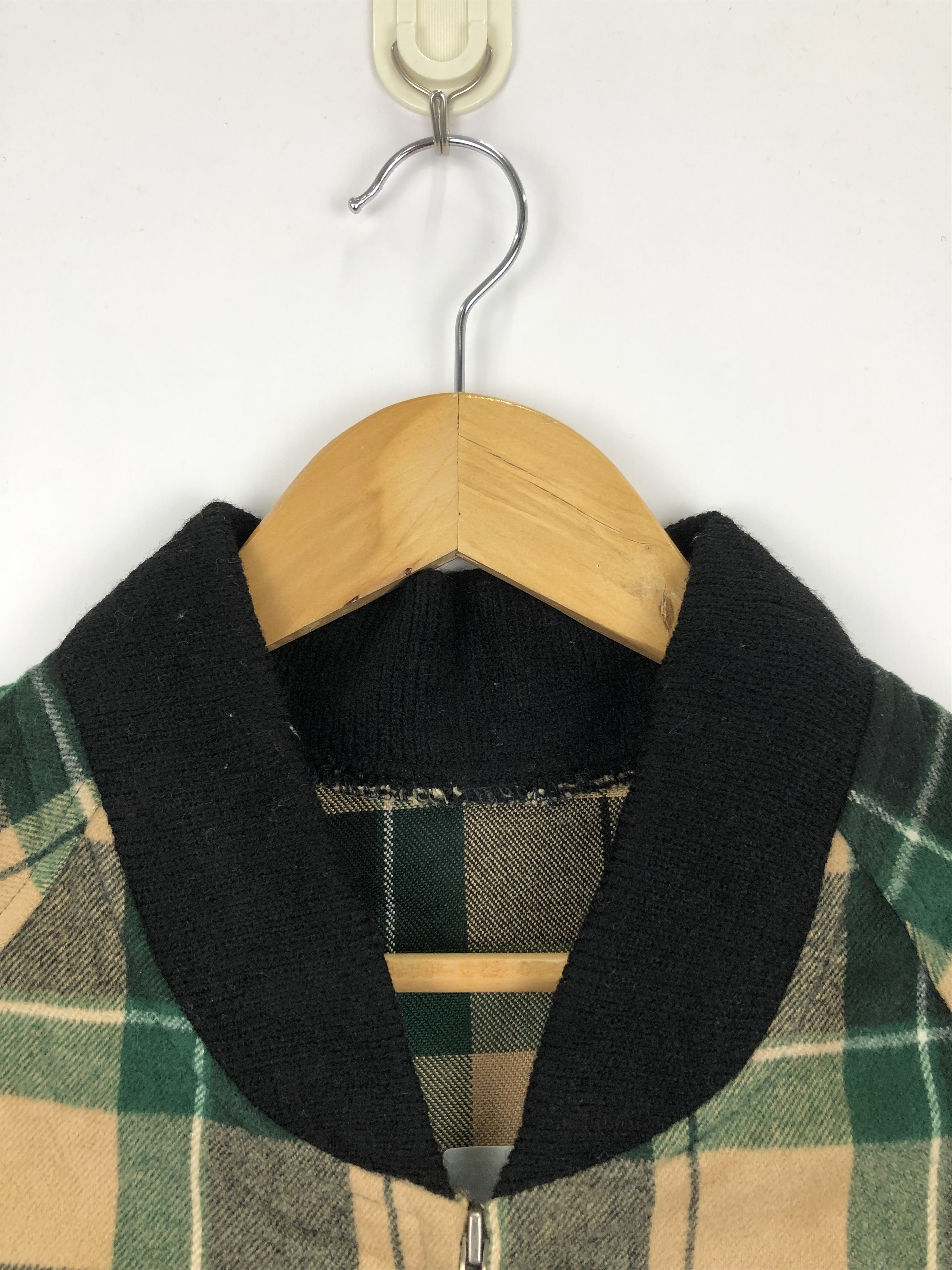 Japanese Brand Vintage Japanese Brand Zipper Varsity Jacket Checkered V0446 Size US M / EU 48-50 / 2 - 7 Thumbnail