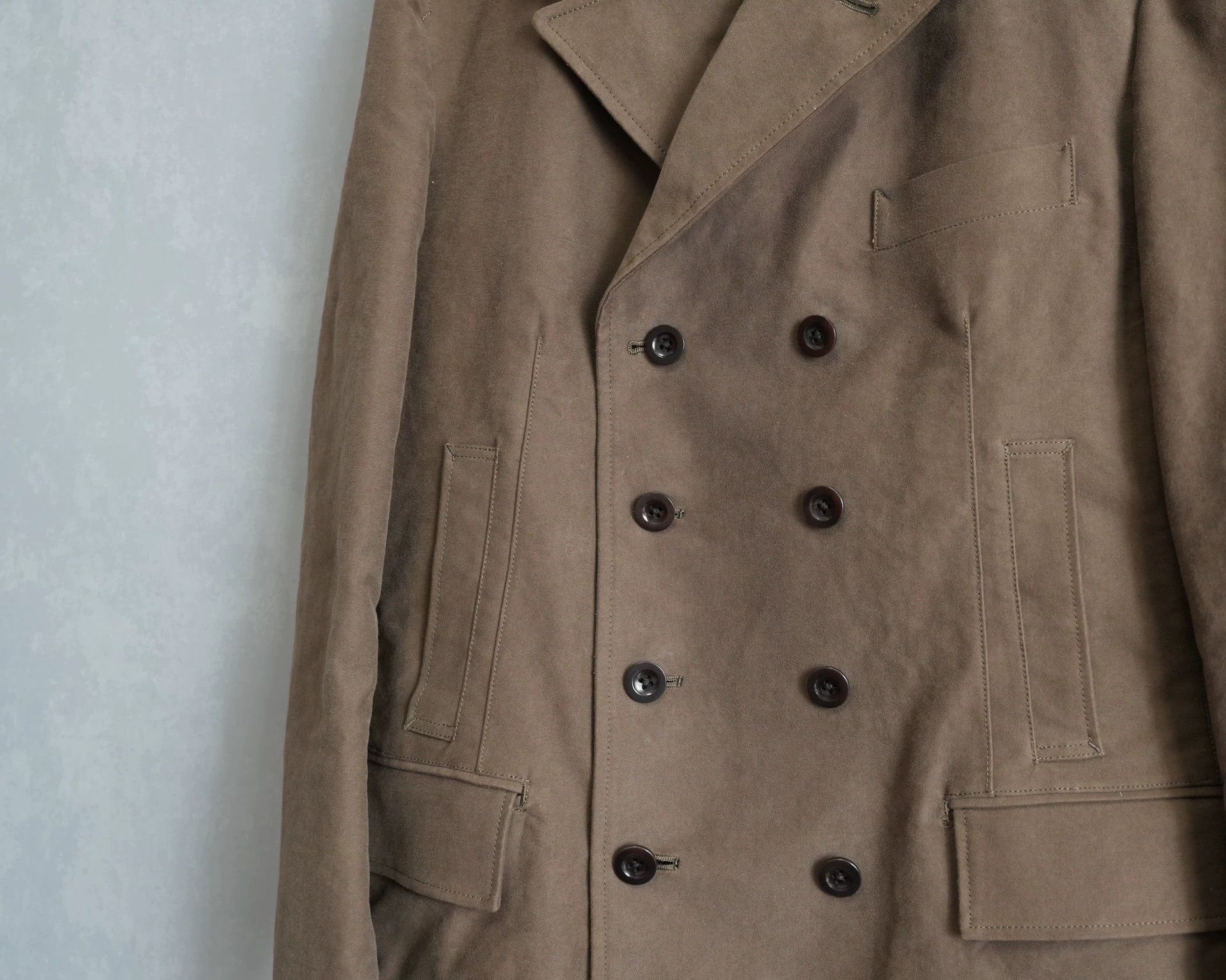Yohji Yamamoto Yohji Yamamoto 11AW DB Leather Collar Jacket J61 Size 3 Size US L / EU 52-54 / 3 - 5 Thumbnail