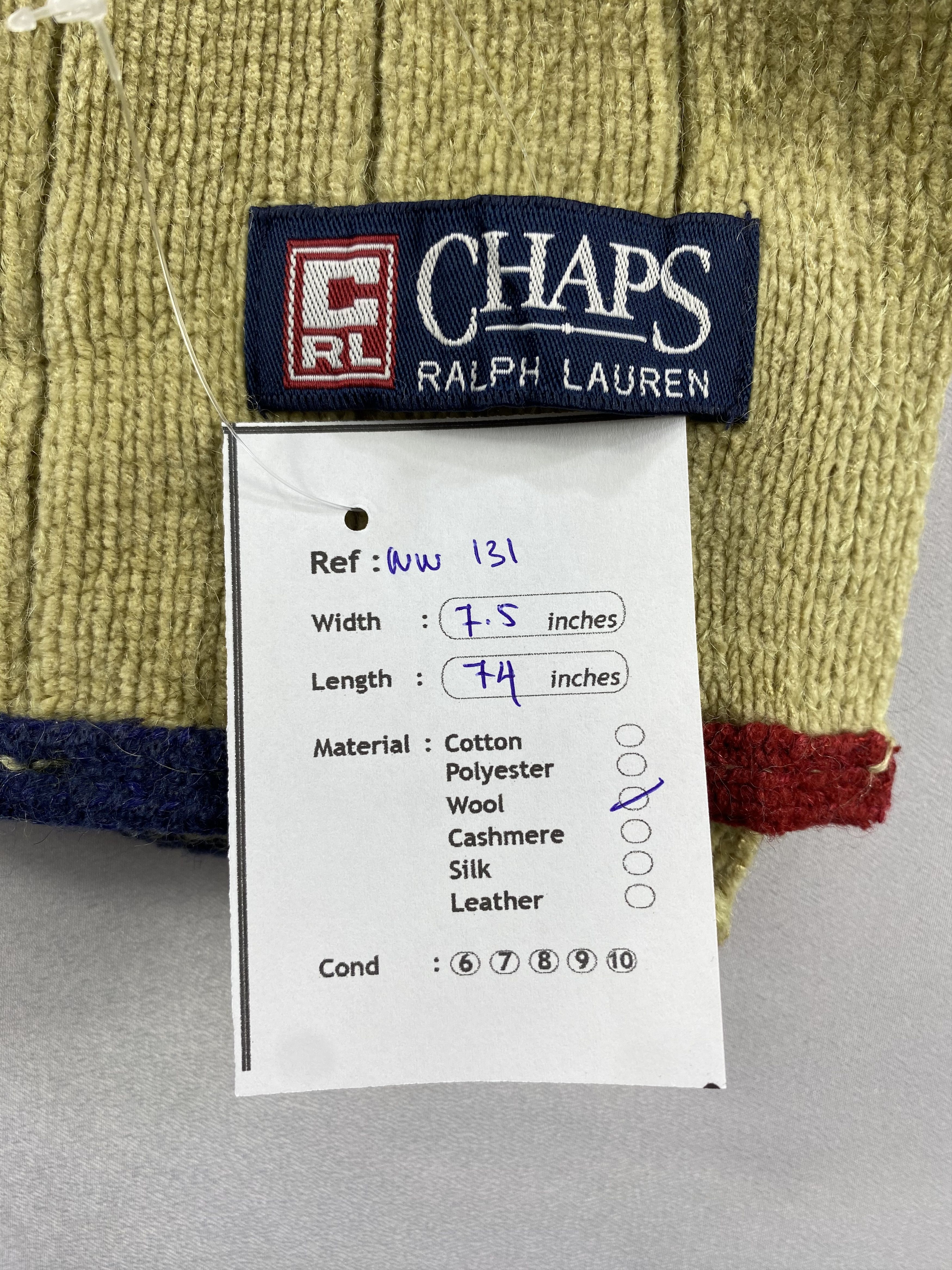 Chaps Ralph Lauren Chaps Ralph Lauren Scarf / Muffler / Neckwear - WW131 Size ONE SIZE - 5 Thumbnail