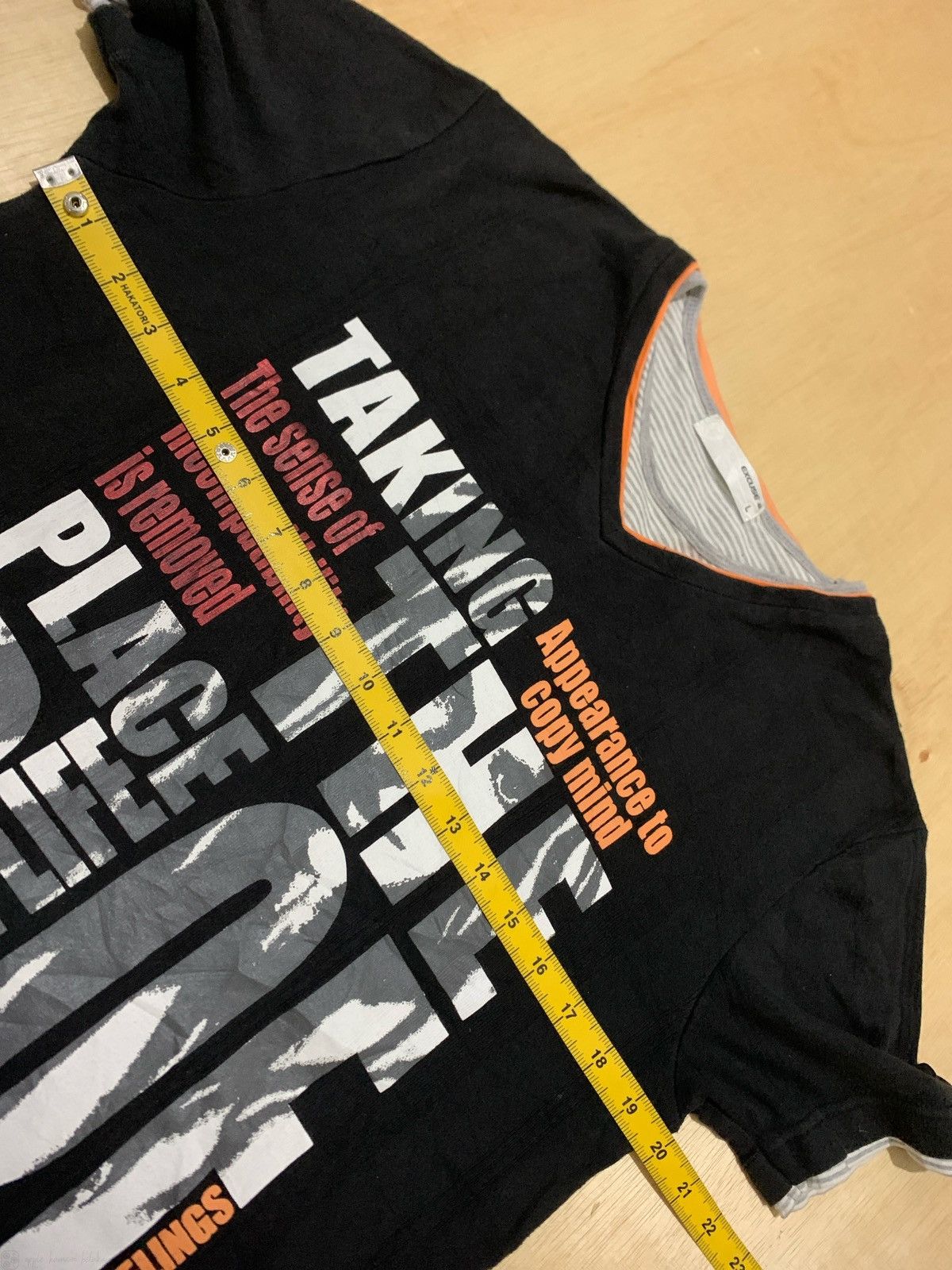 Hysteric Glamour × If Six Was Nine × Japanese Brand Y2k Excuse Hysteric Glamour Style Tshirt Size US L / EU 52-54 / 3 - 10 Thumbnail