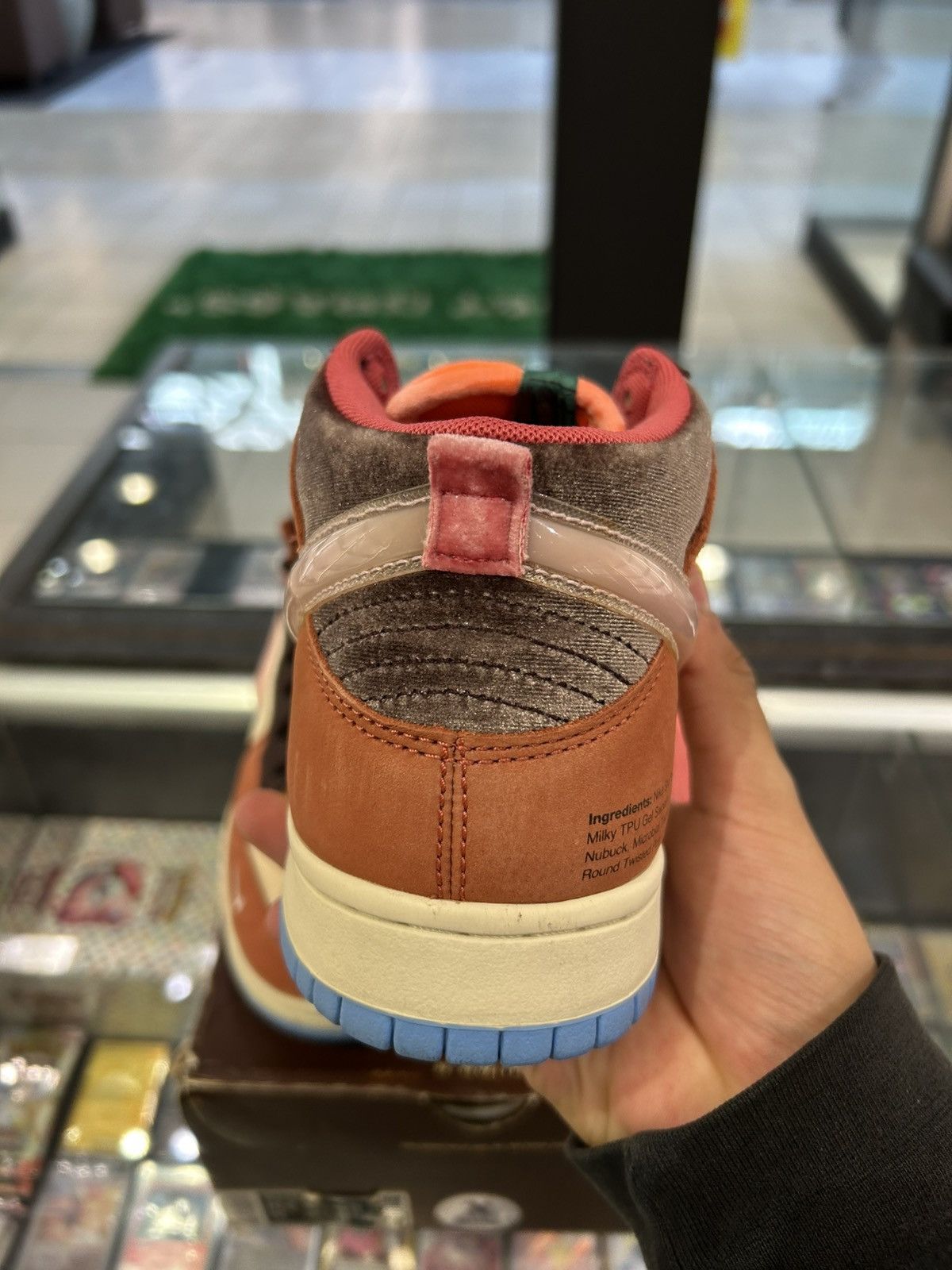 Nike Nike dunk mid social status free lunch chocolate milk Size US 10.5 / EU 43-44 - 3 Thumbnail