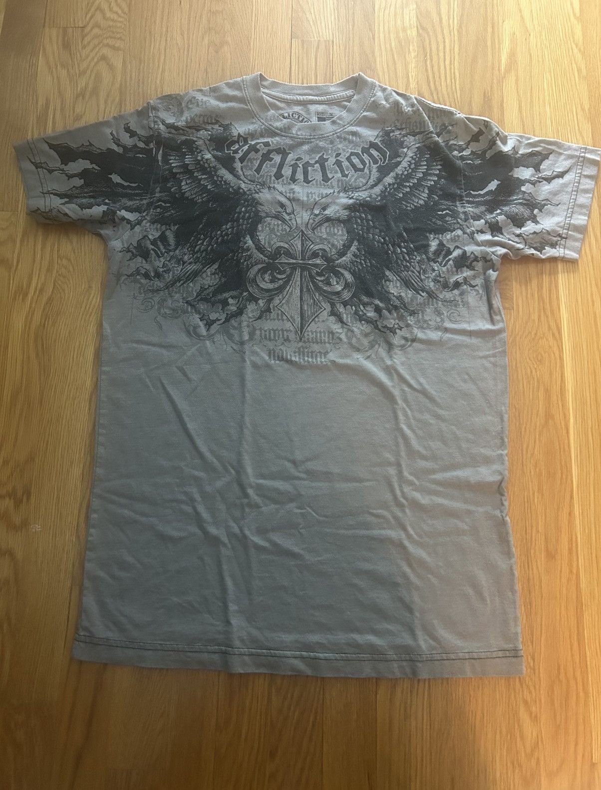 Affliction Homage Light Grey T-Shirt