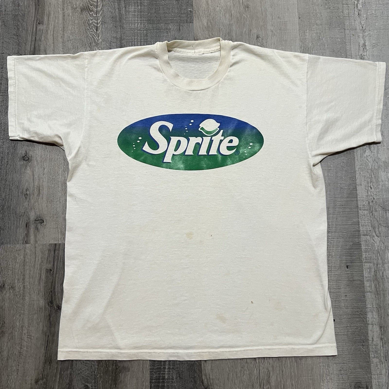 Vintage VTG Sprite Soda Pop Beverage Snack T Shirt 90s Mens T Shirt Size US XL / EU 56 / 4 - 1 Thumbnail