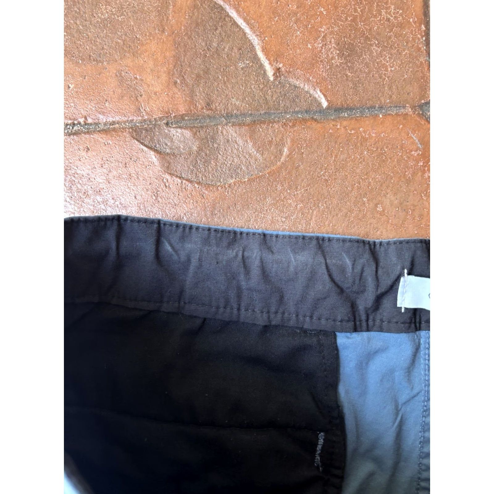 Onia Onia Chino Shorts Mens 34 Blue Cotton Nylon Spandex Stretch Pocket Zipper Drawstring Size US 34 / EU 50 - 5 Thumbnail