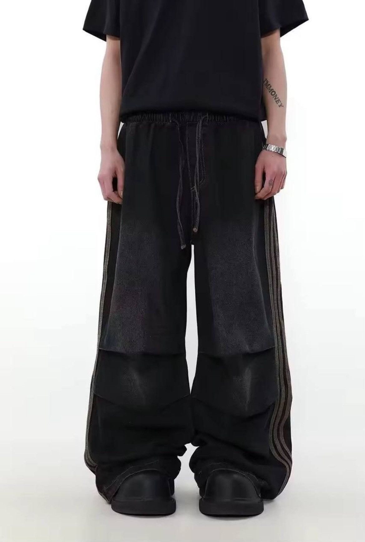 Japanese Brand × Vintage Straight baggy pants with a loose fit Size US 34 / EU 50 - 2 Thumbnail