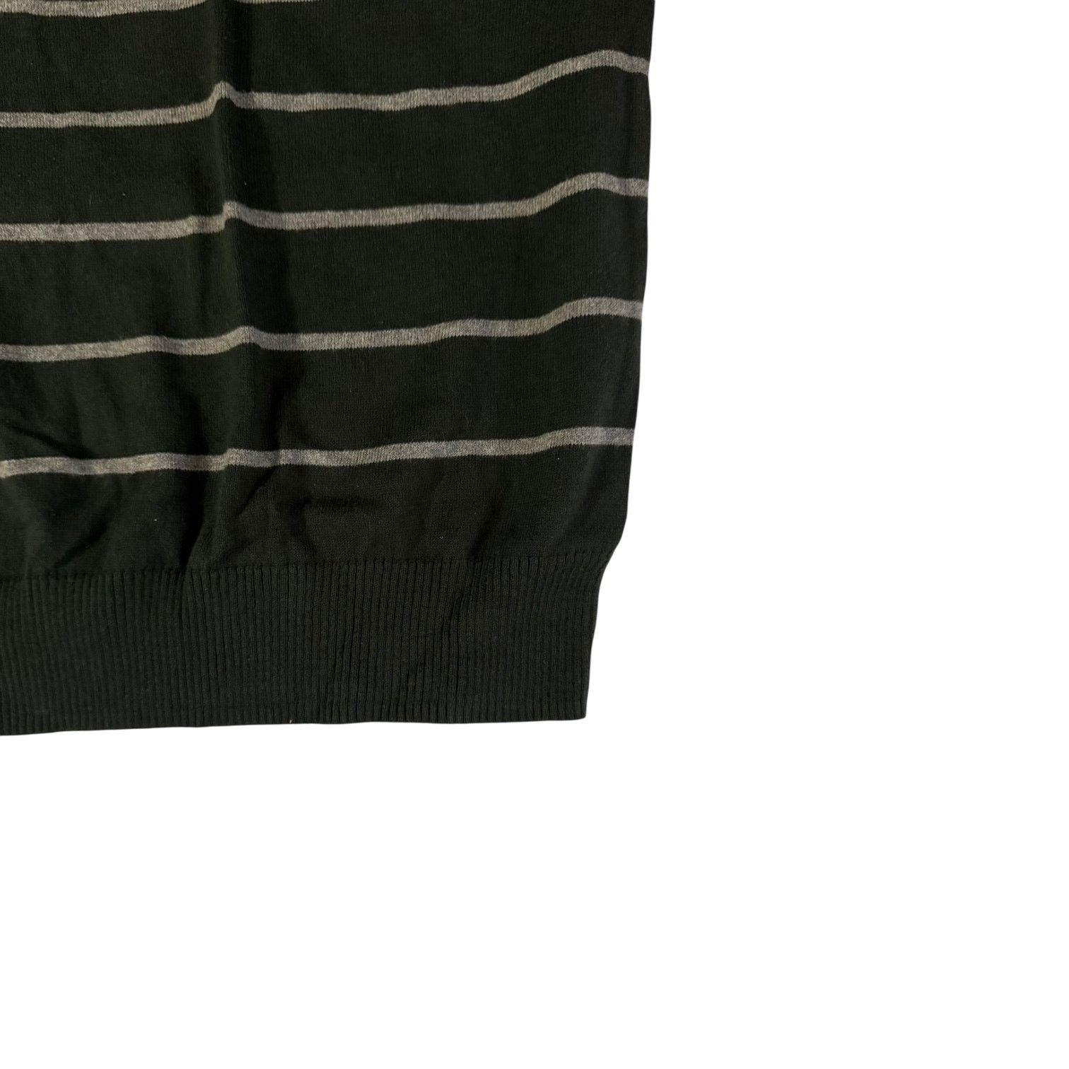 Old Navy Old Navy Green Gray Striped XL Pullover Sweater Long Sleeve Size US XL / EU 56 / 4 - 5 Thumbnail