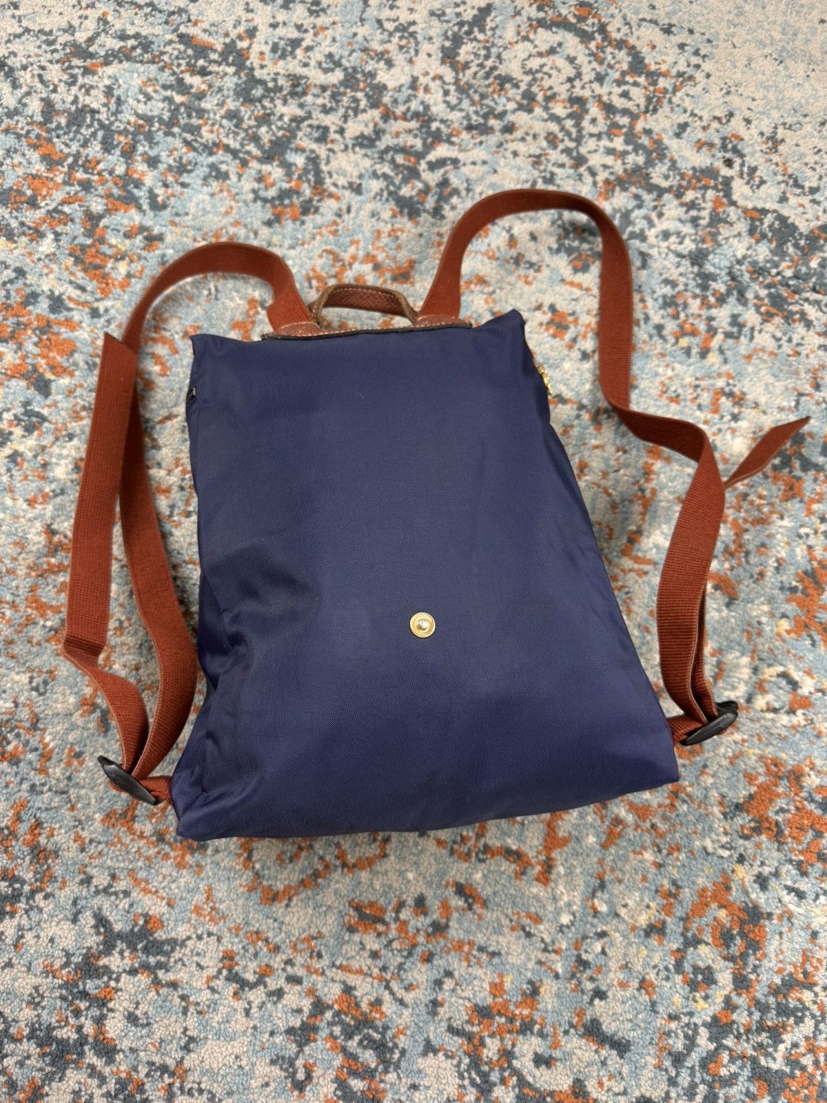 Longchamp Luxury Vintage Vintage 90s Longchamp nylon backpack Le Pliage France Grailed