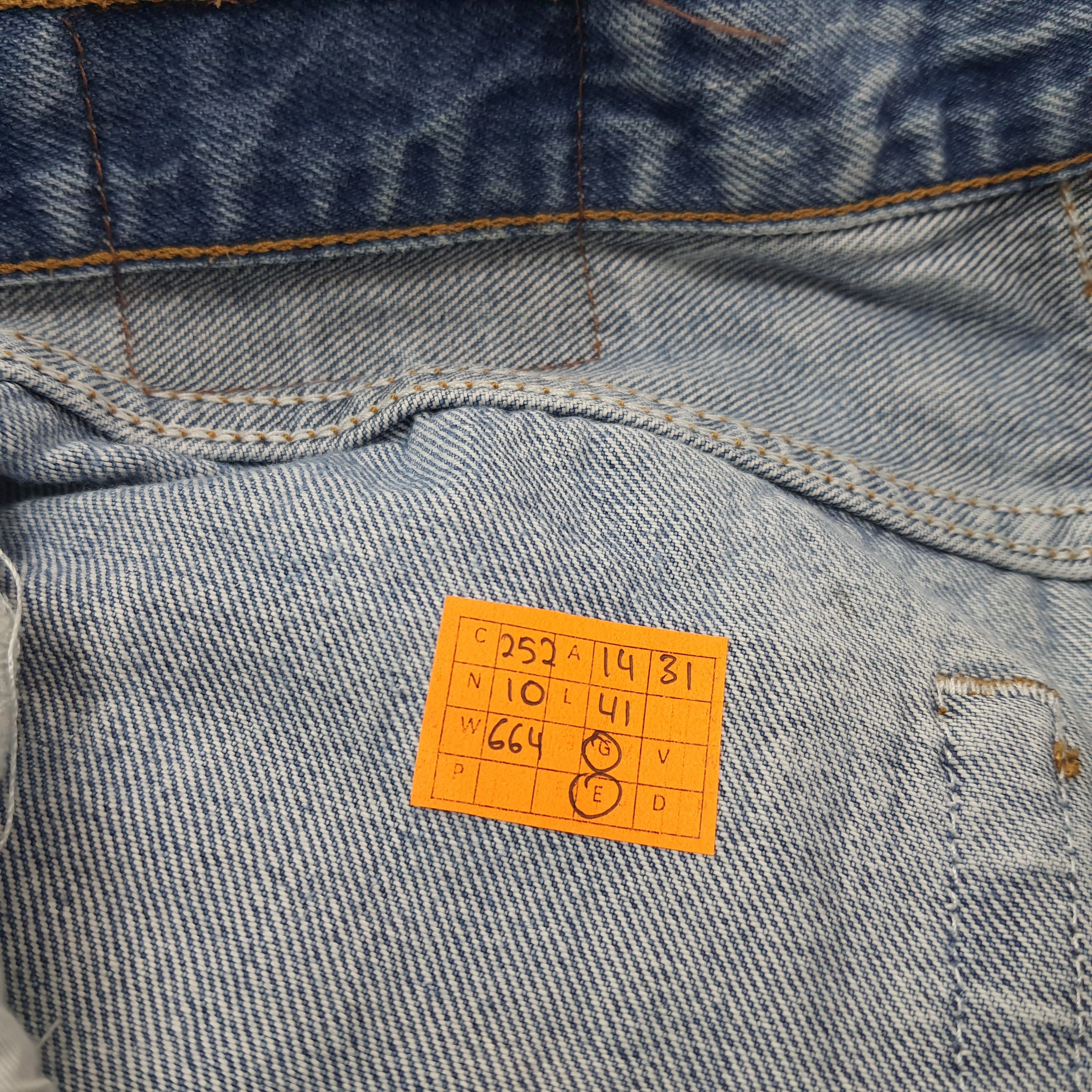 Levi's Vintage Levi's 501 Distressed with Paint Jeans C252N10 Size US 28 / EU 44 - 12 Thumbnail