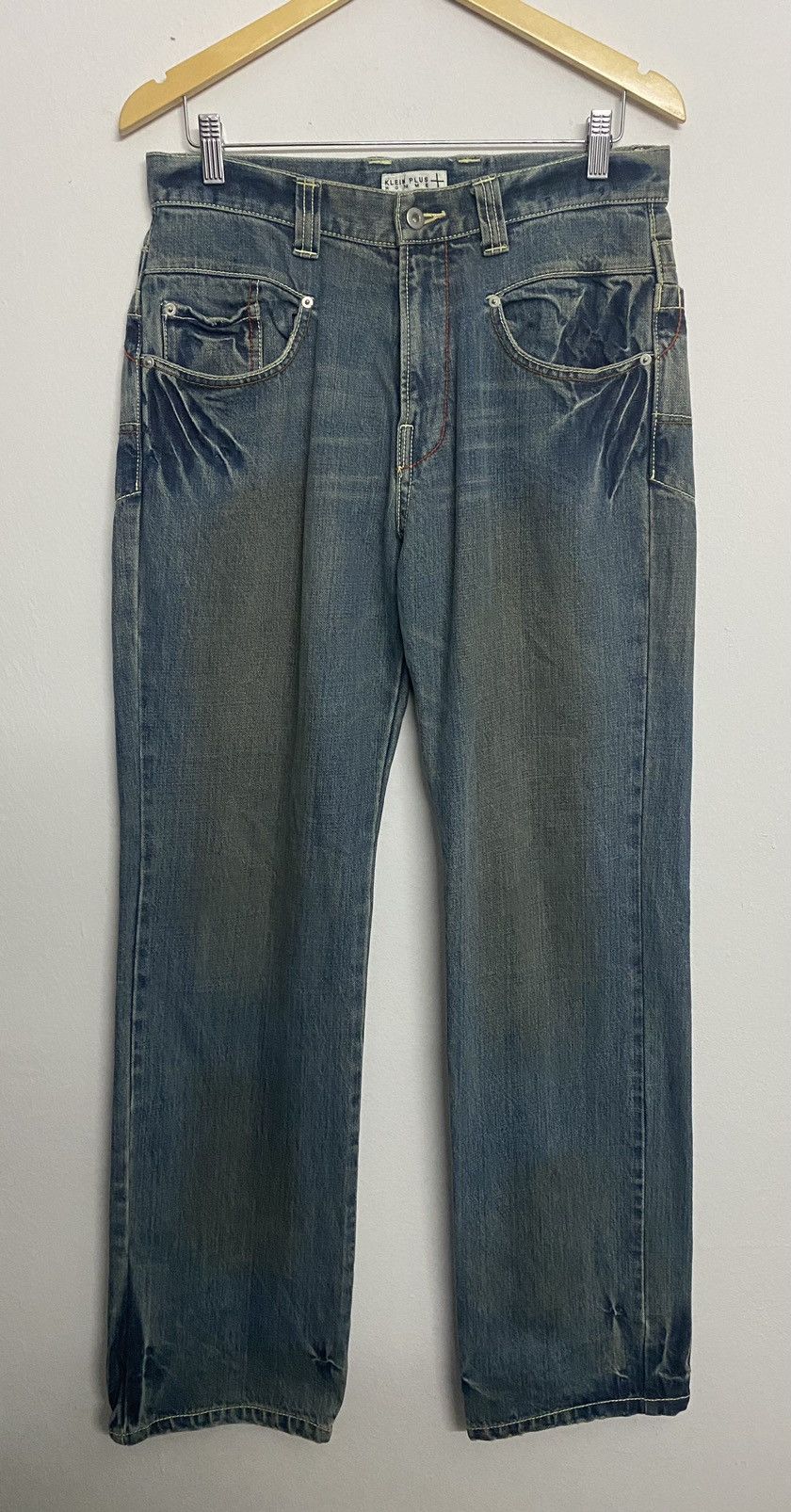 Japanese Brand Vintage Klein Plus Homme Japanese Brand Rare Jeans Size US 32 / EU 48 - 1 Thumbnail