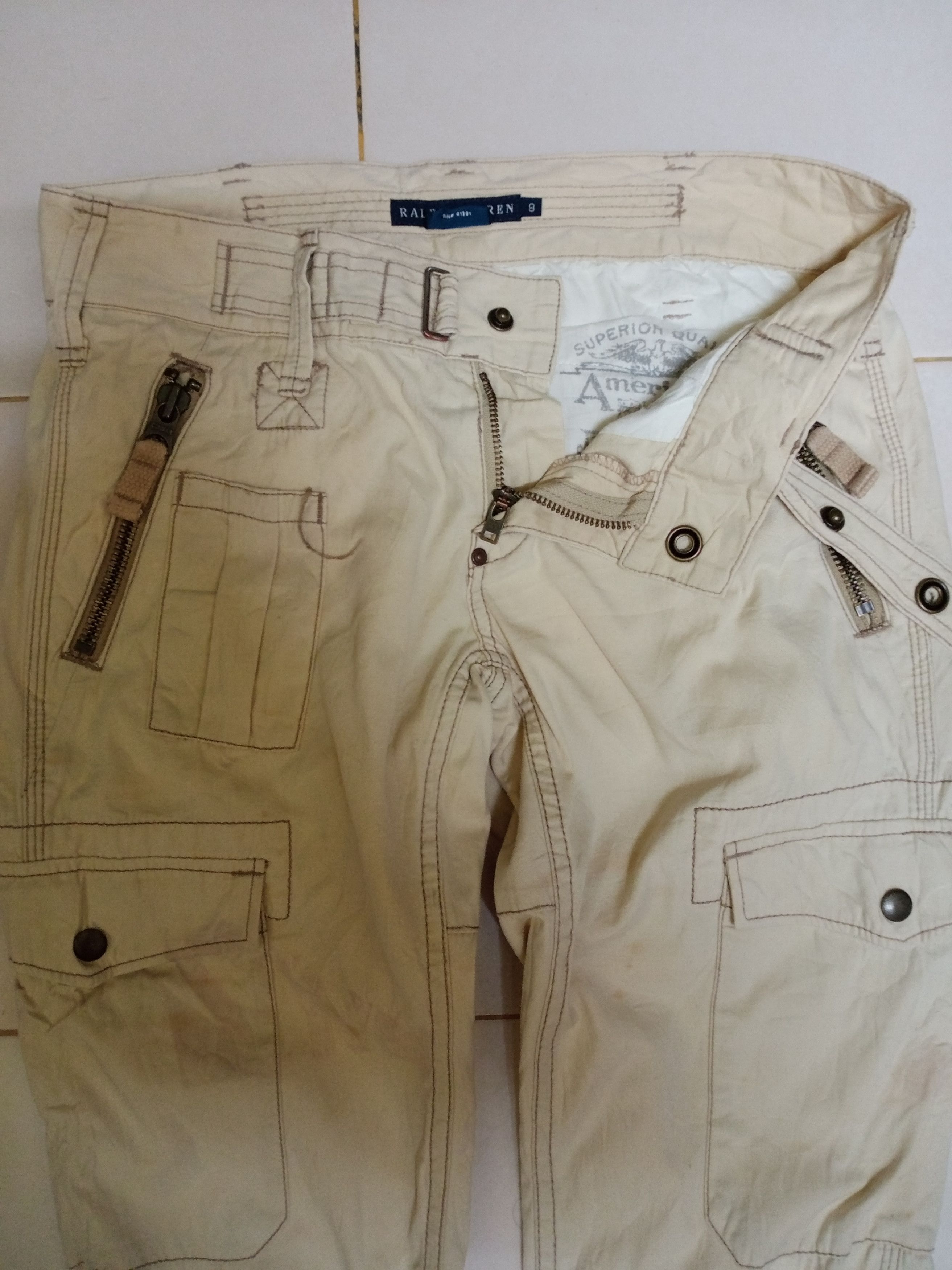 Polo Ralph Lauren Rare Ralph Lauren Utility Cargo Pants Size US 31 - 4 Thumbnail