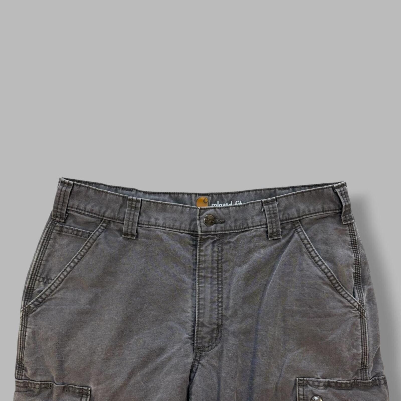 Carhartt Grey Carhartt Cargos Size US 34 / EU 50 - 2 Thumbnail