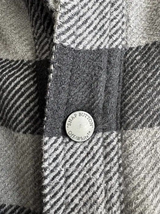 Off-White Off-White Jacket-Shirt Flannel Hooded RARE Size US S / EU 44-46 / 1 - 8 Thumbnail