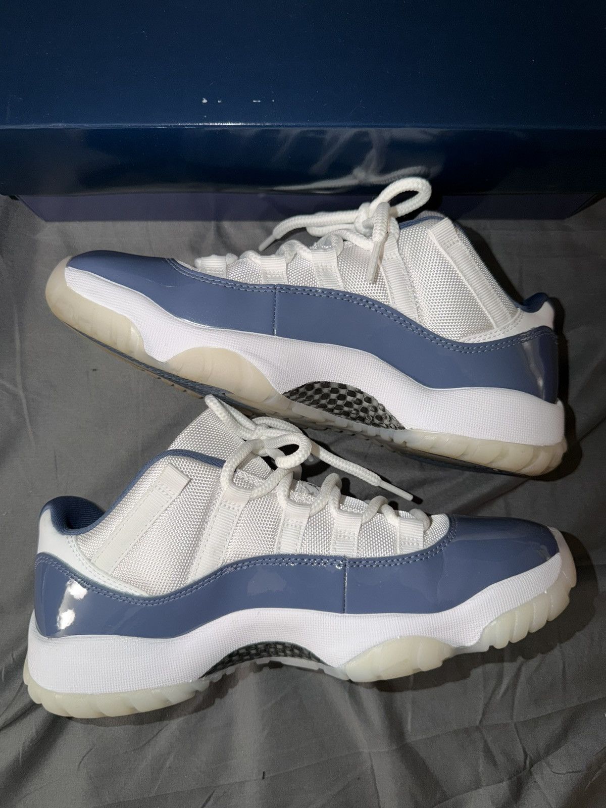 Jordan Brand Jordan 11 Retro Low ‘Diffused Blue’ Size 8M Size US 8 / EU 41 - 2 Thumbnail