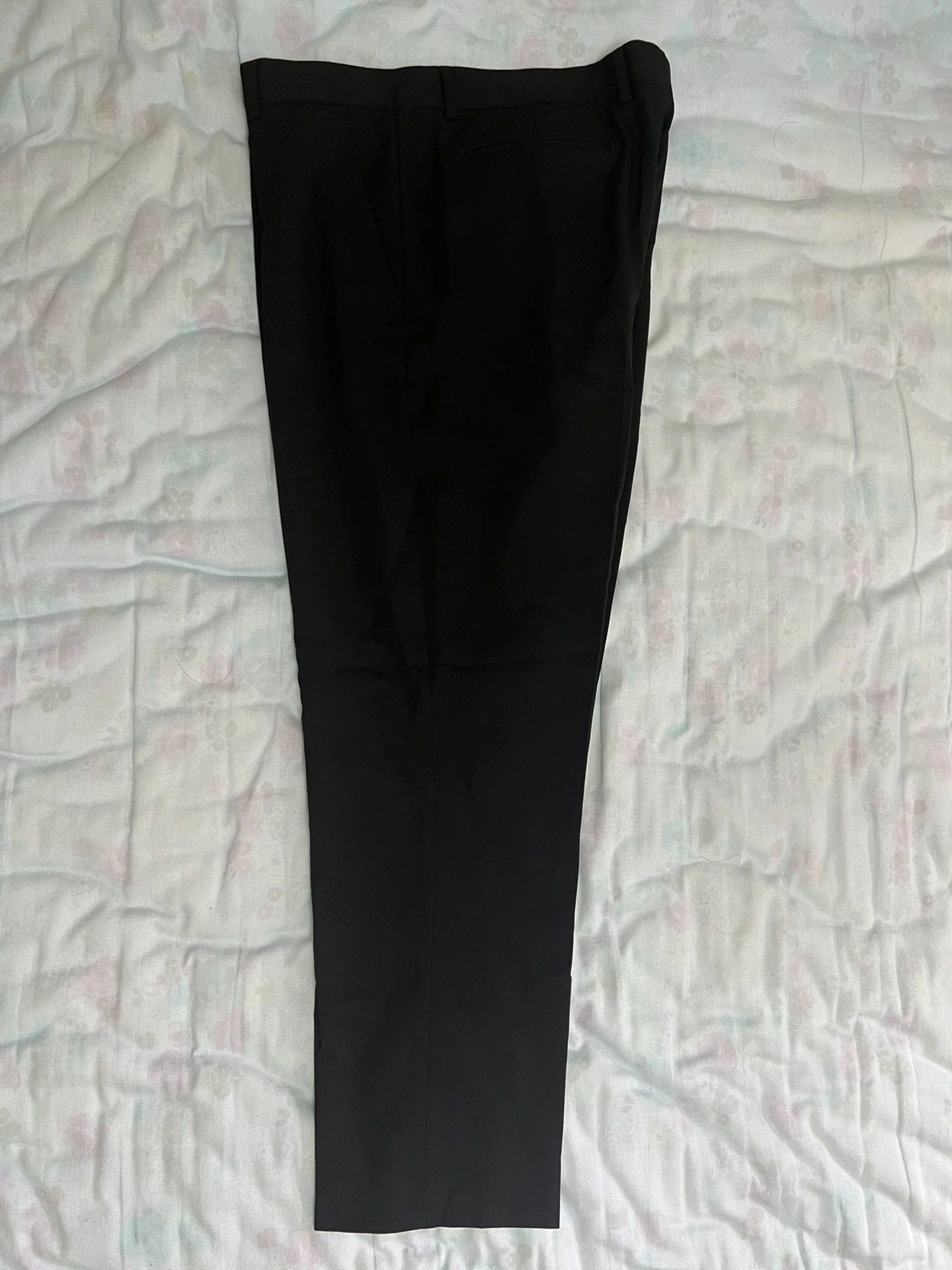 Dior Dior Black Wool Basic Trousers 52 Mens Size US 36 / EU 52 - 1 Thumbnail