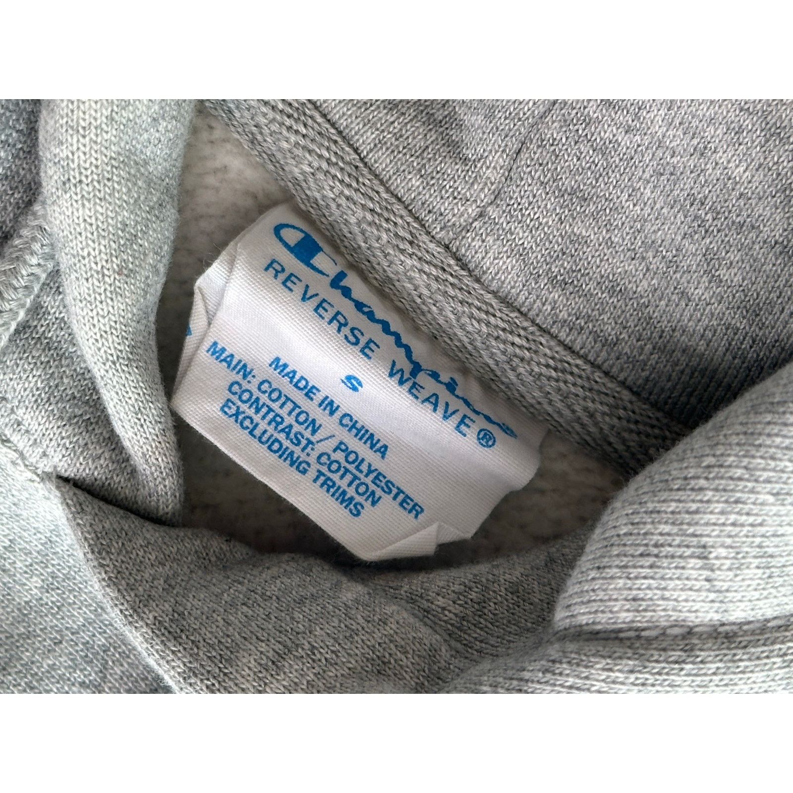 Champion Champion Reverse Weave Grey Hoodie - Size M - Mint Size US M / EU 48-50 / 2 - 7 Thumbnail
