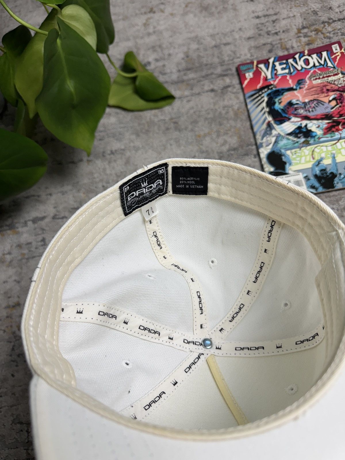 Other Vintage Dada Wool White Rap Cap Size ONE SIZE - 5 Thumbnail