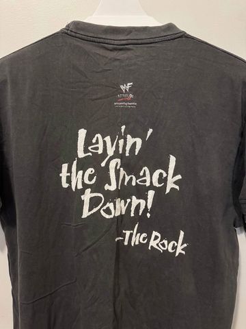 Vintage 1998 WWF The Rock Size US L / EU 52-54 / 3 - 6 Thumbnail