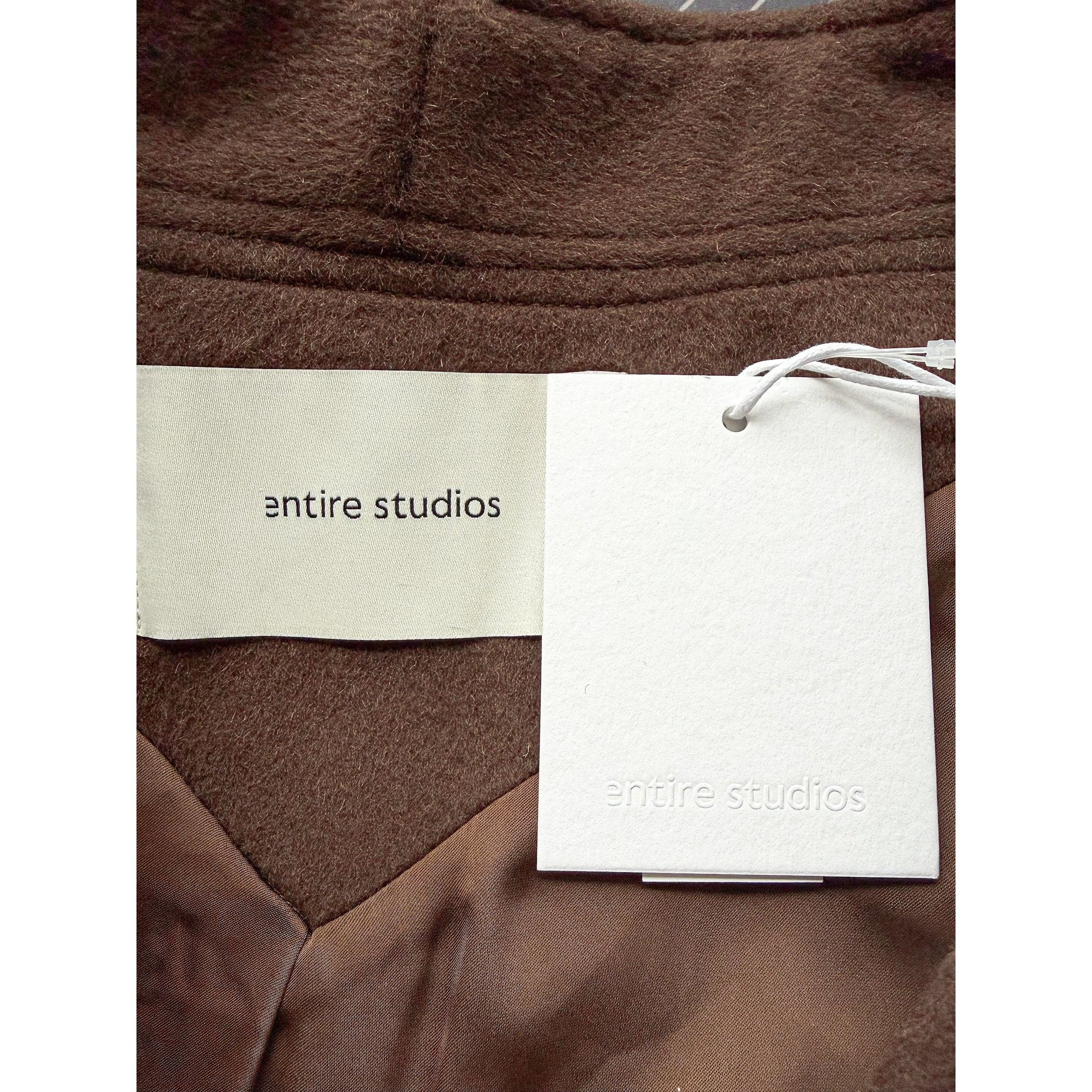 Entire Studios Entire Studios Rondo Coat Dark Brown Size L / US 10 / IT 46 - 8 Thumbnail