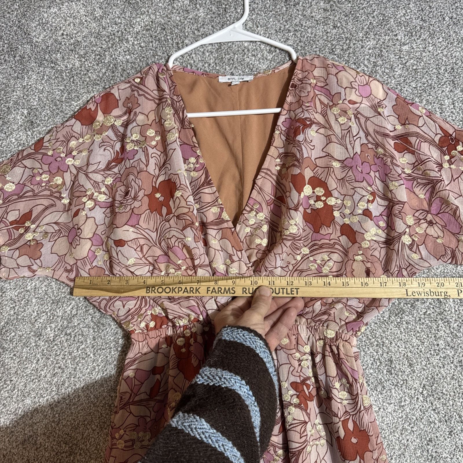 Other BRFL-life Dress Small Floral Boho Chic Cottagecore Retro 70s Size S / US 4 / IT 40 - 2 Thumbnail