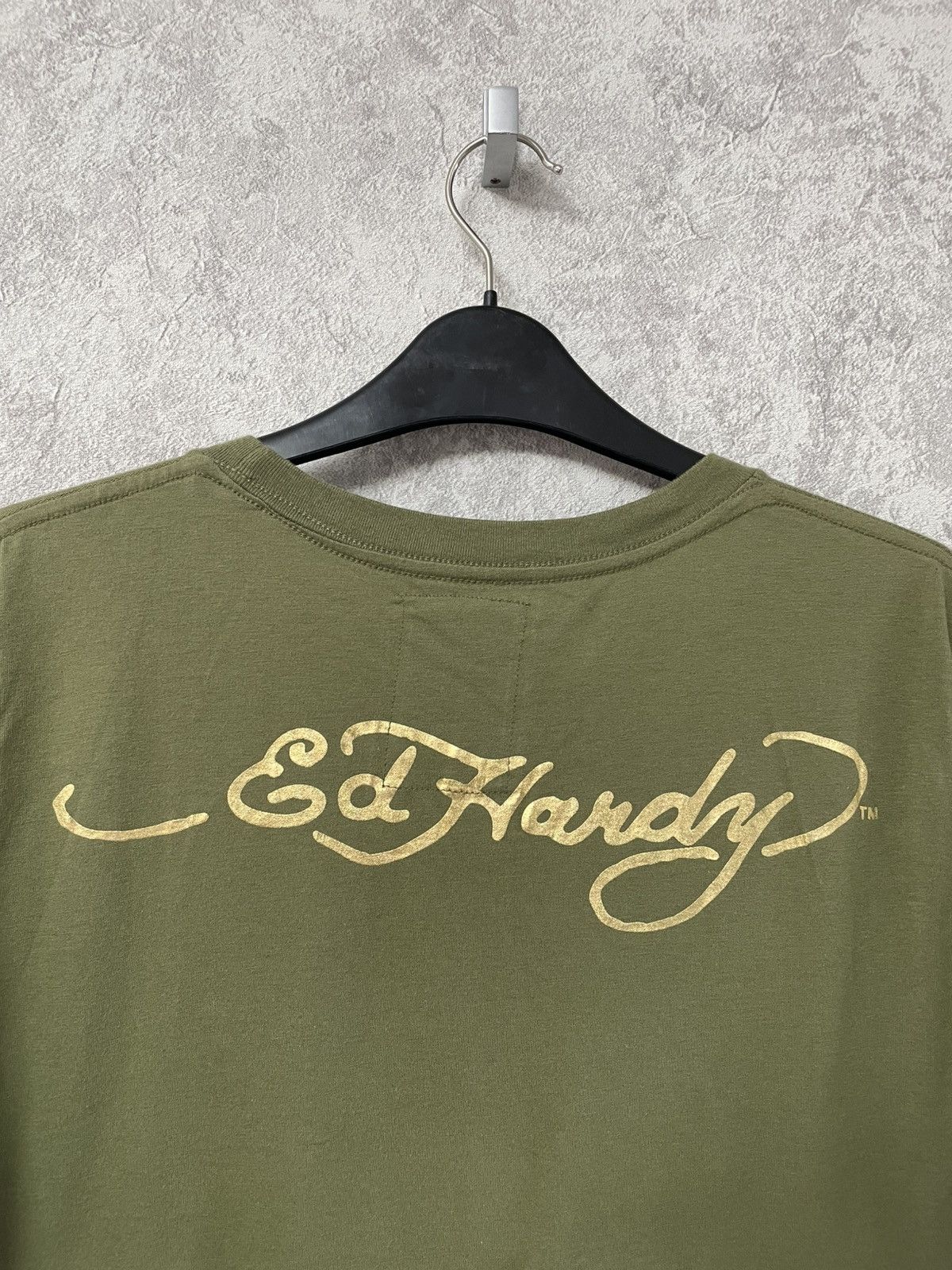 Ed Hardy Vintage Ed Hardy Skull Big Logo Y2K T-Shirt Size US M / EU 48-50 / 2 - 17 Thumbnail