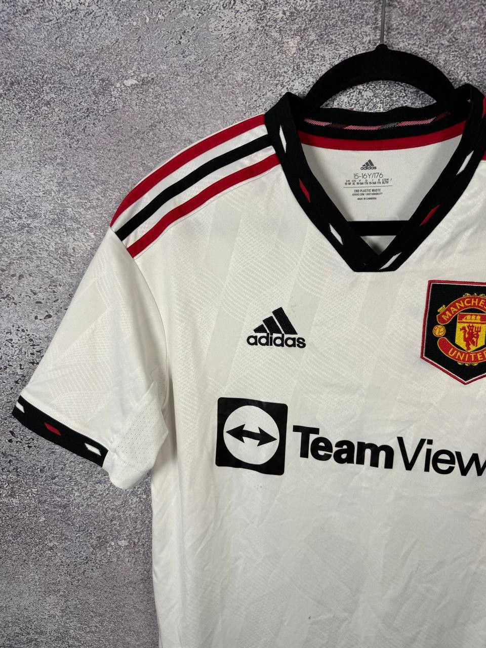 Adidas CASEMIRO Manchester United 2022/23 Away Adidas Soccer Jersey Size US S / EU 44-46 / 1 - 4 Thumbnail